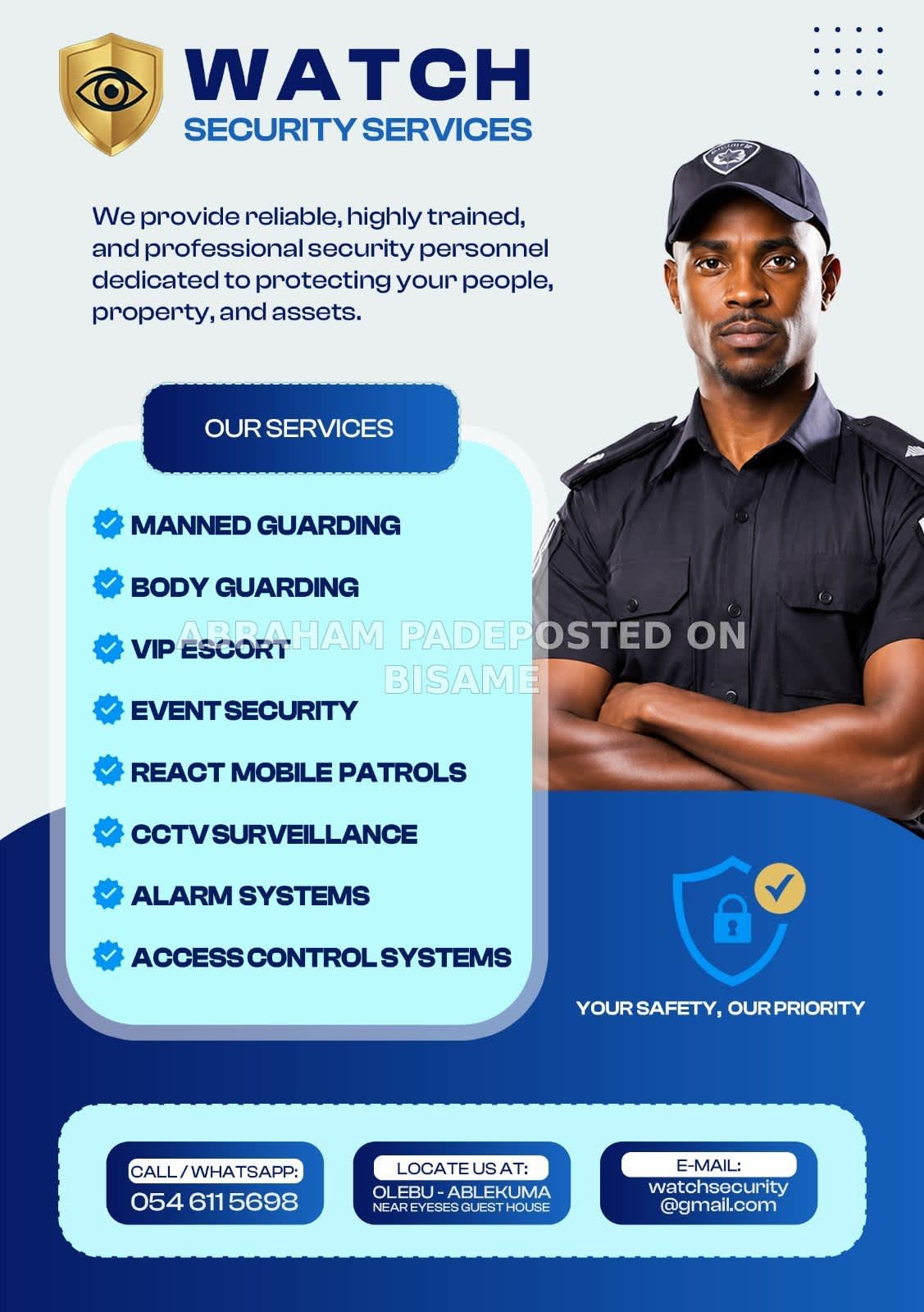 WATCH SECURITY SERVICES