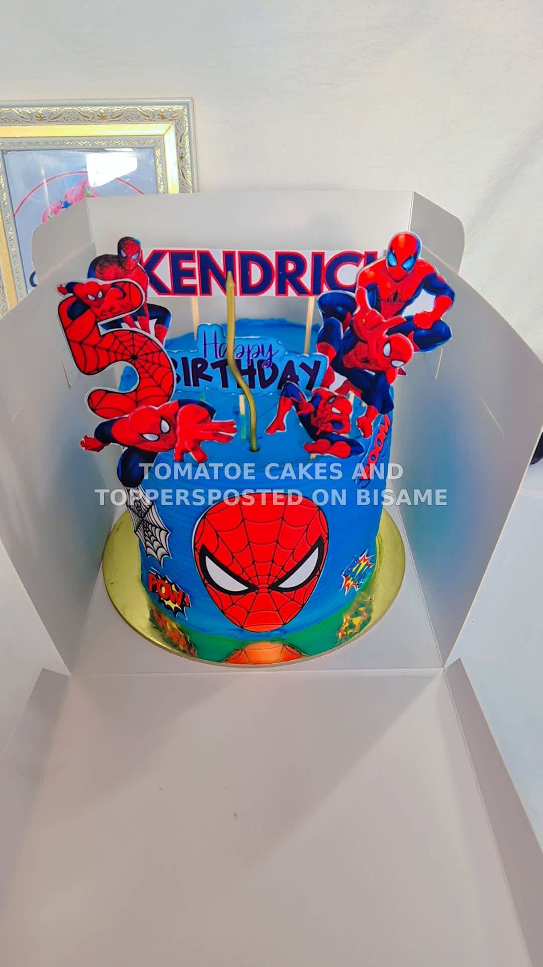 SpiderMan Cake for Kids