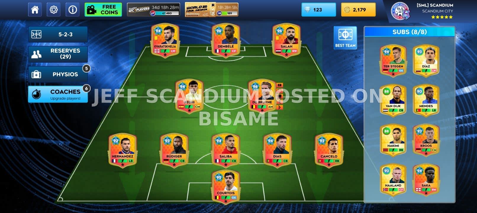Dream League Soccer 2026 account