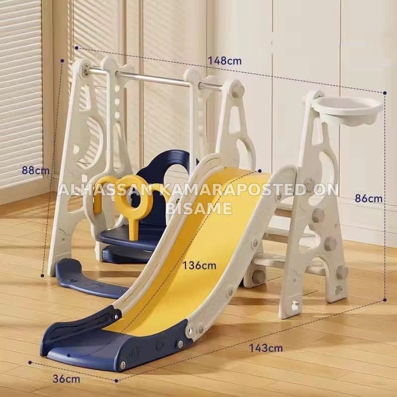 Children Sswing and Slide Set