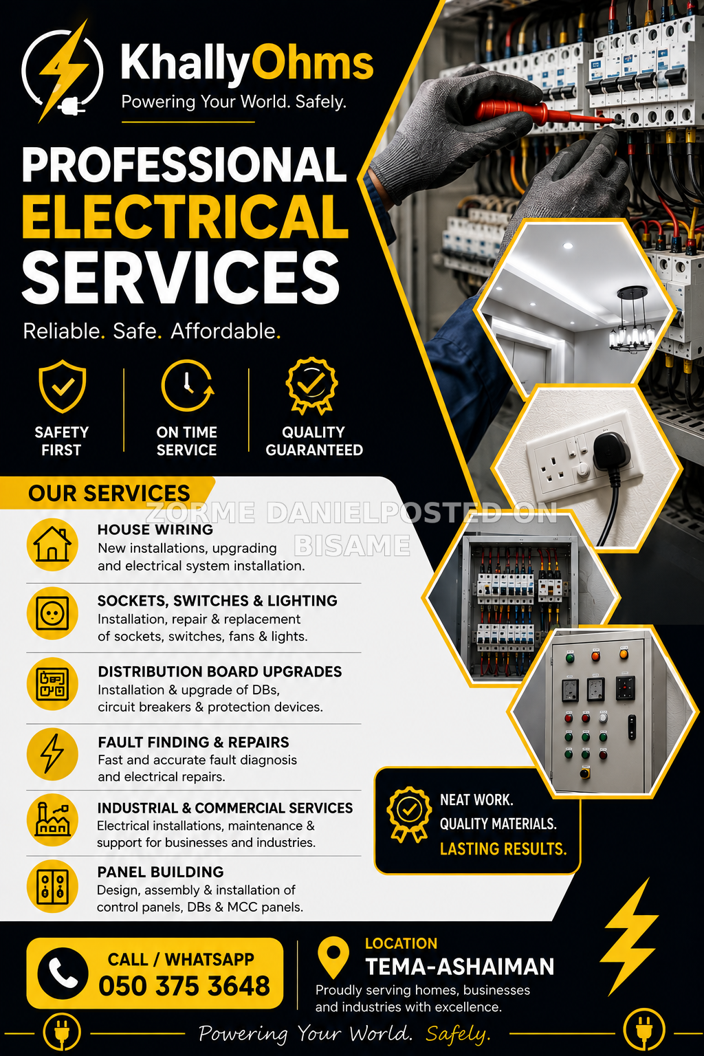 Khally Ohms Electrical services Limited