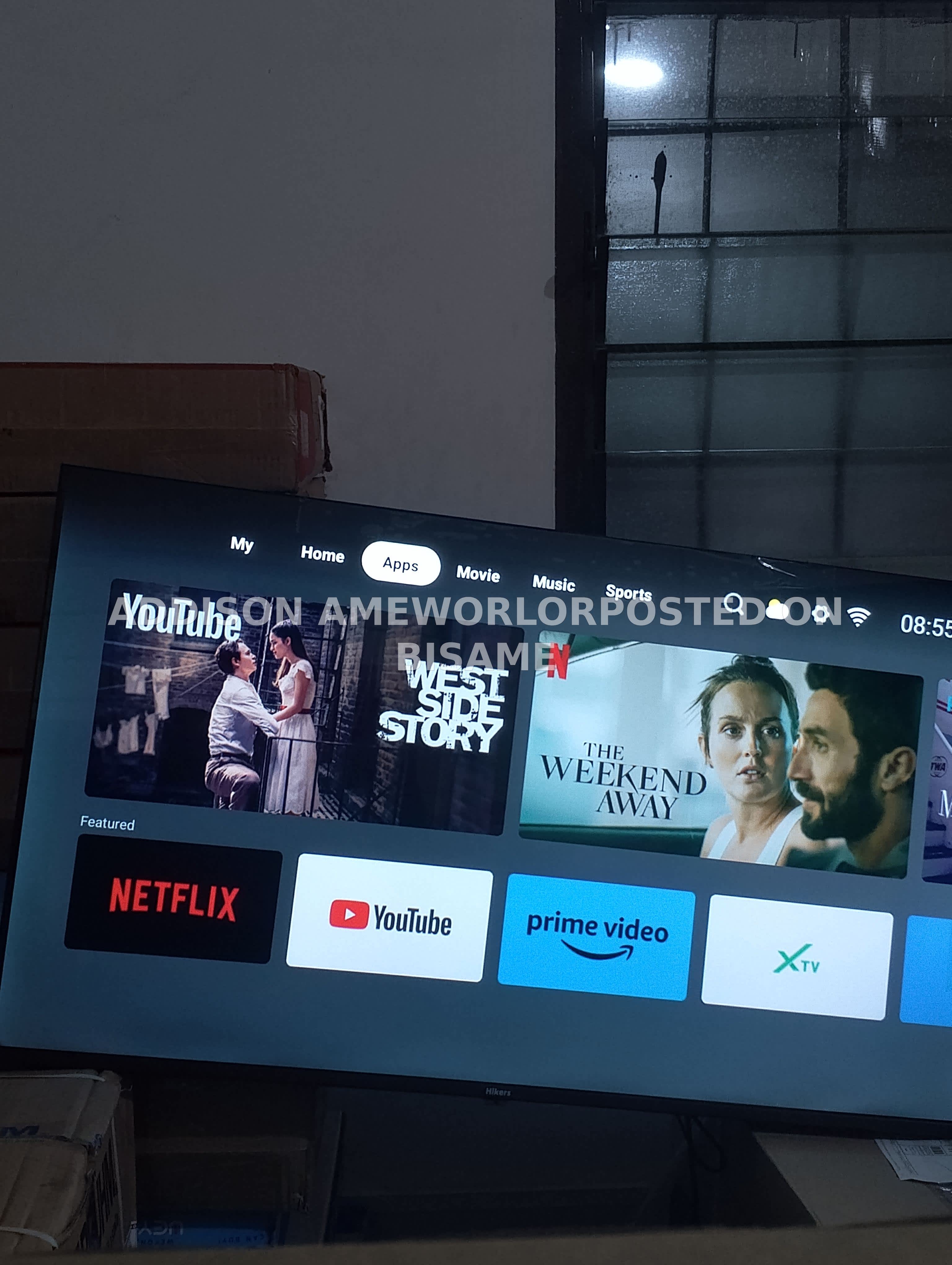 Hikers 32 Smart Android TV frameless