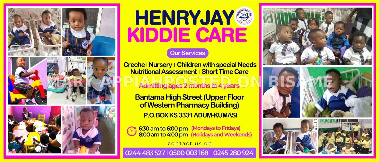 HENRYJAY KIDDY CARE