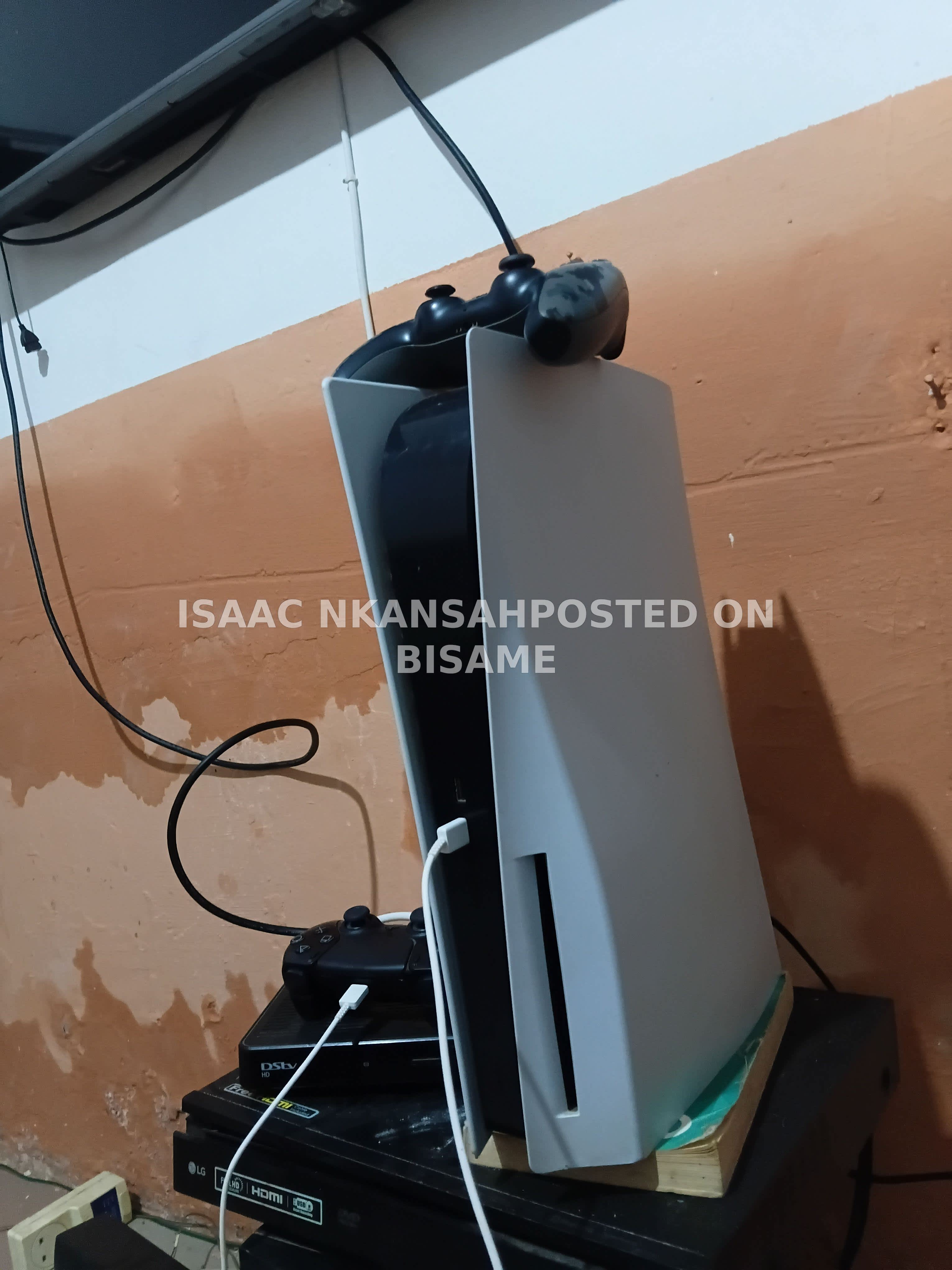 Ps5 With 2 Controllers And Games