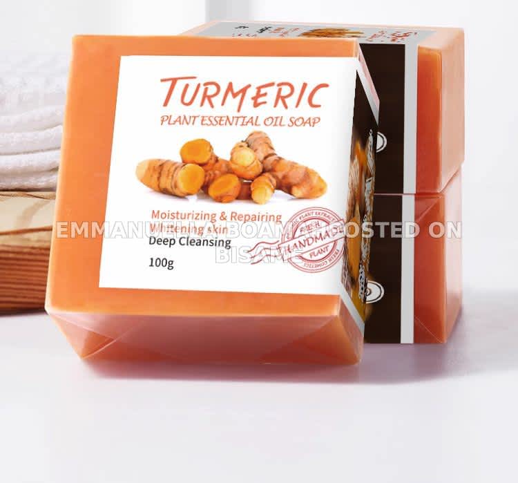 Turmeric soap
