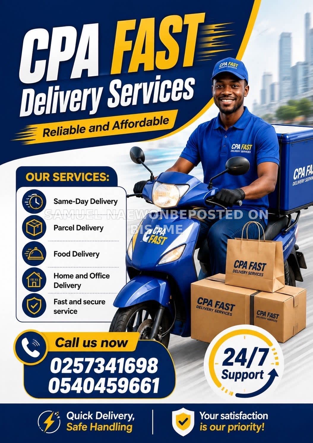 CPA Fast Delivery Service