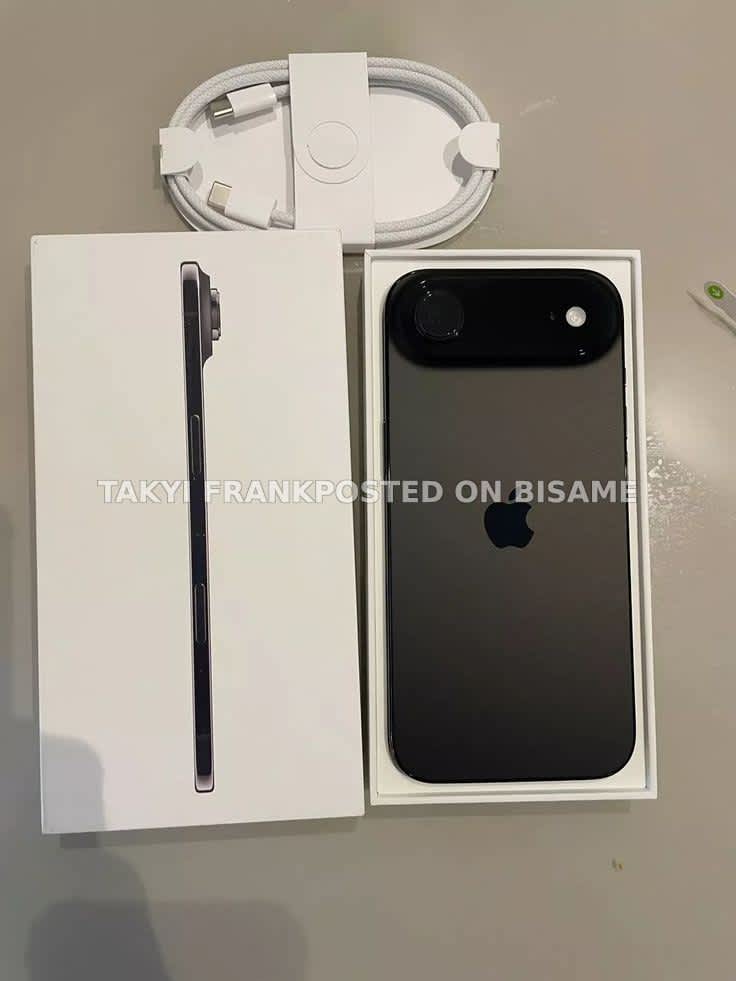 Iphone 17 Air 64GB 12GB Ram Black