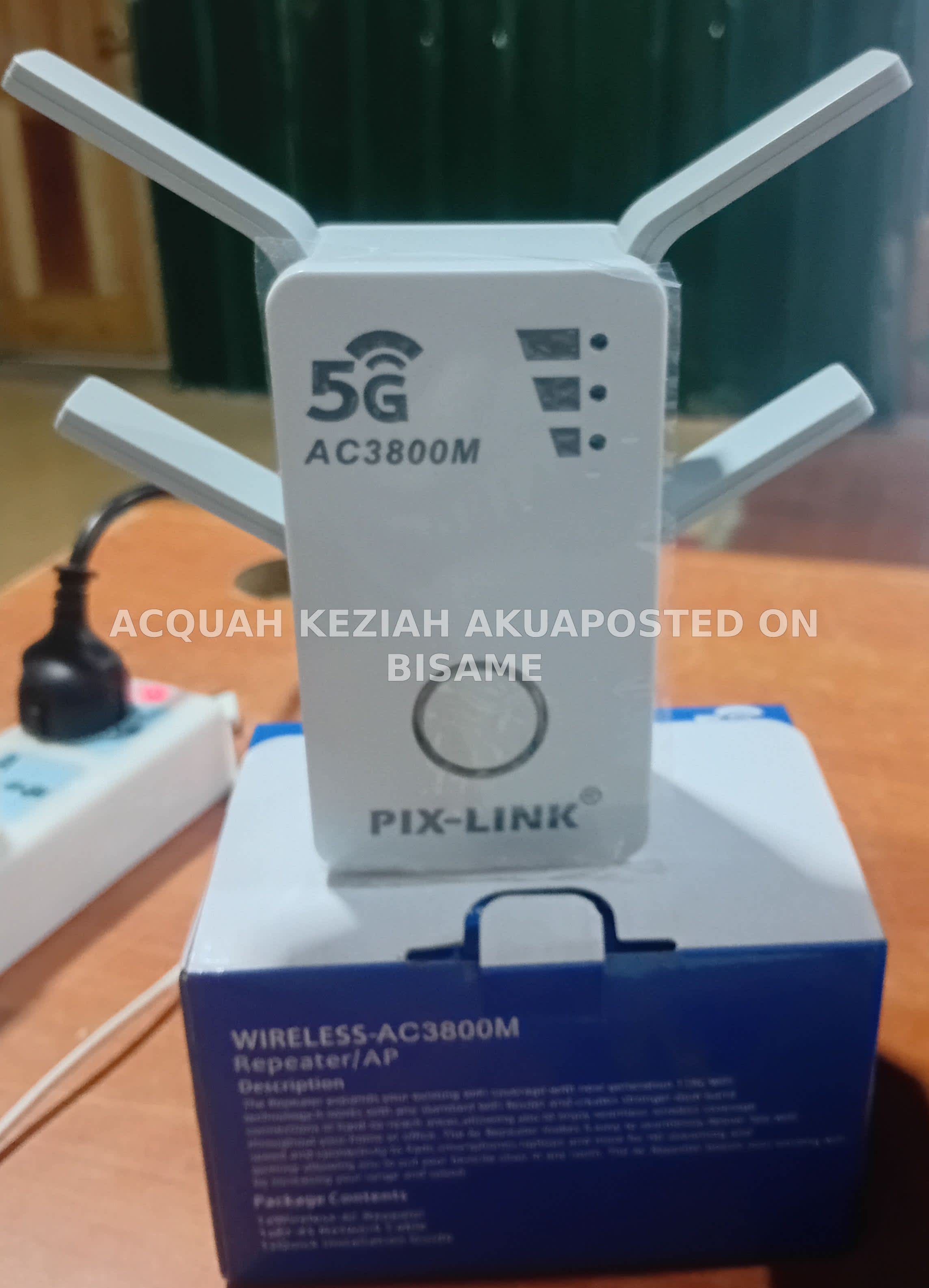 PIX-LINK AC3800M 5G Dual-Band WiFi Repeater