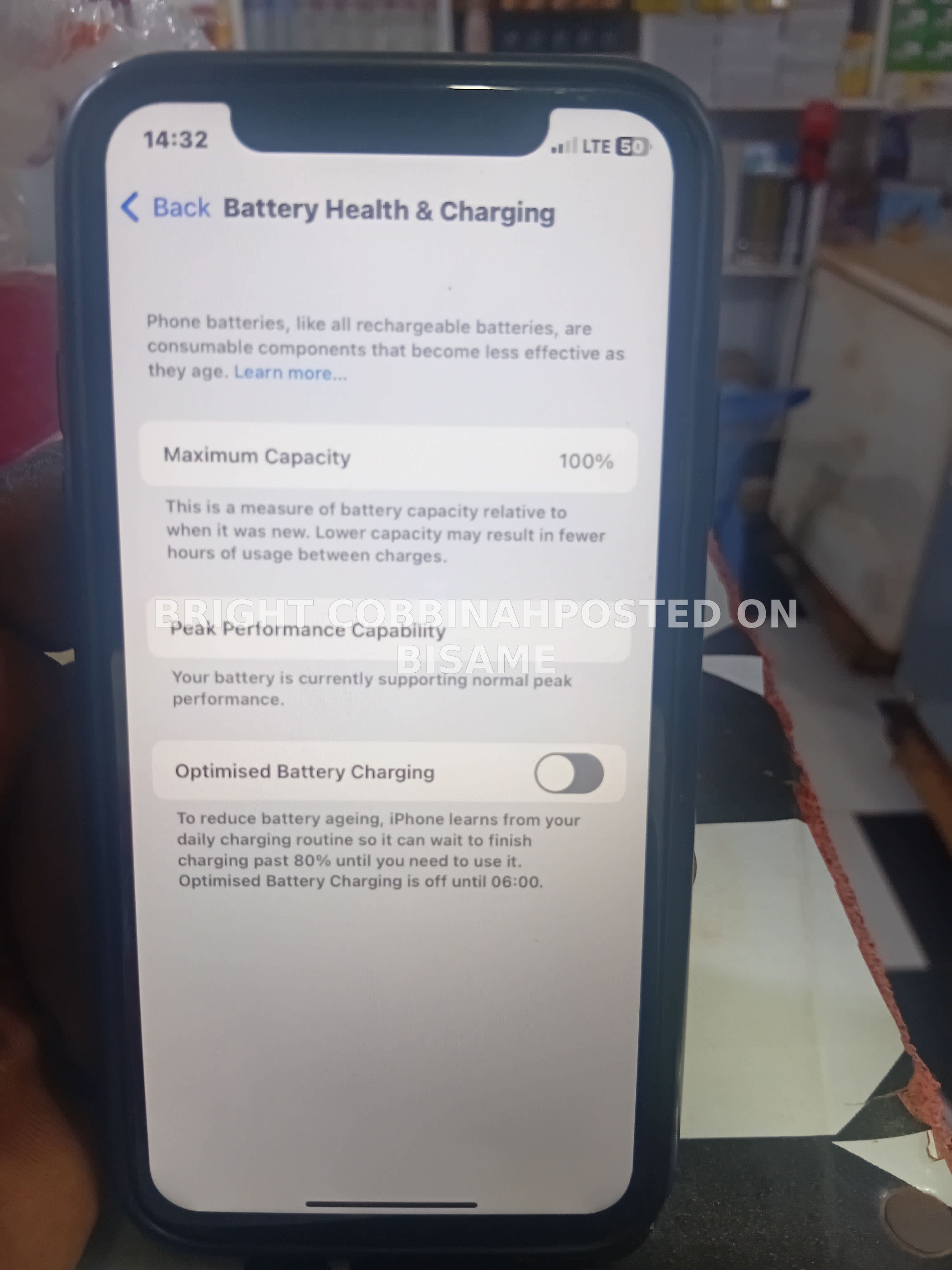 iPhone X 3GB Ram 256GB Used White 