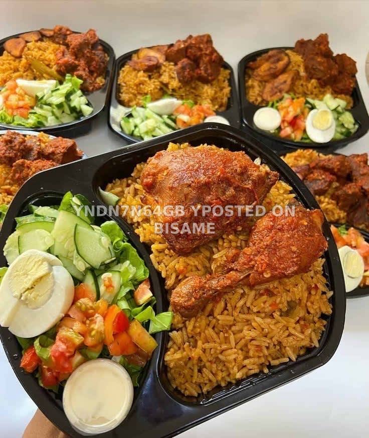 Jollof Rice With Chicken