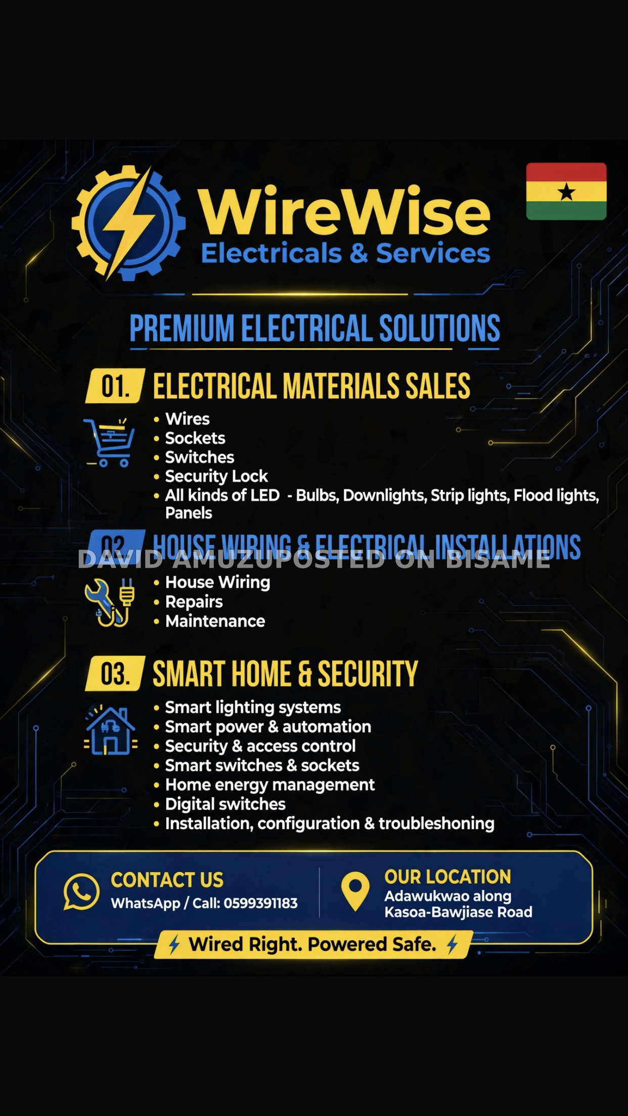 Wirewise Electricals and services