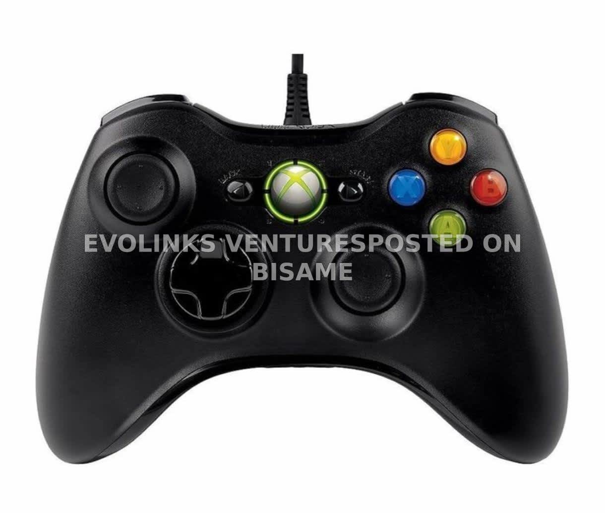 Black Xbox 360 Wired Controller