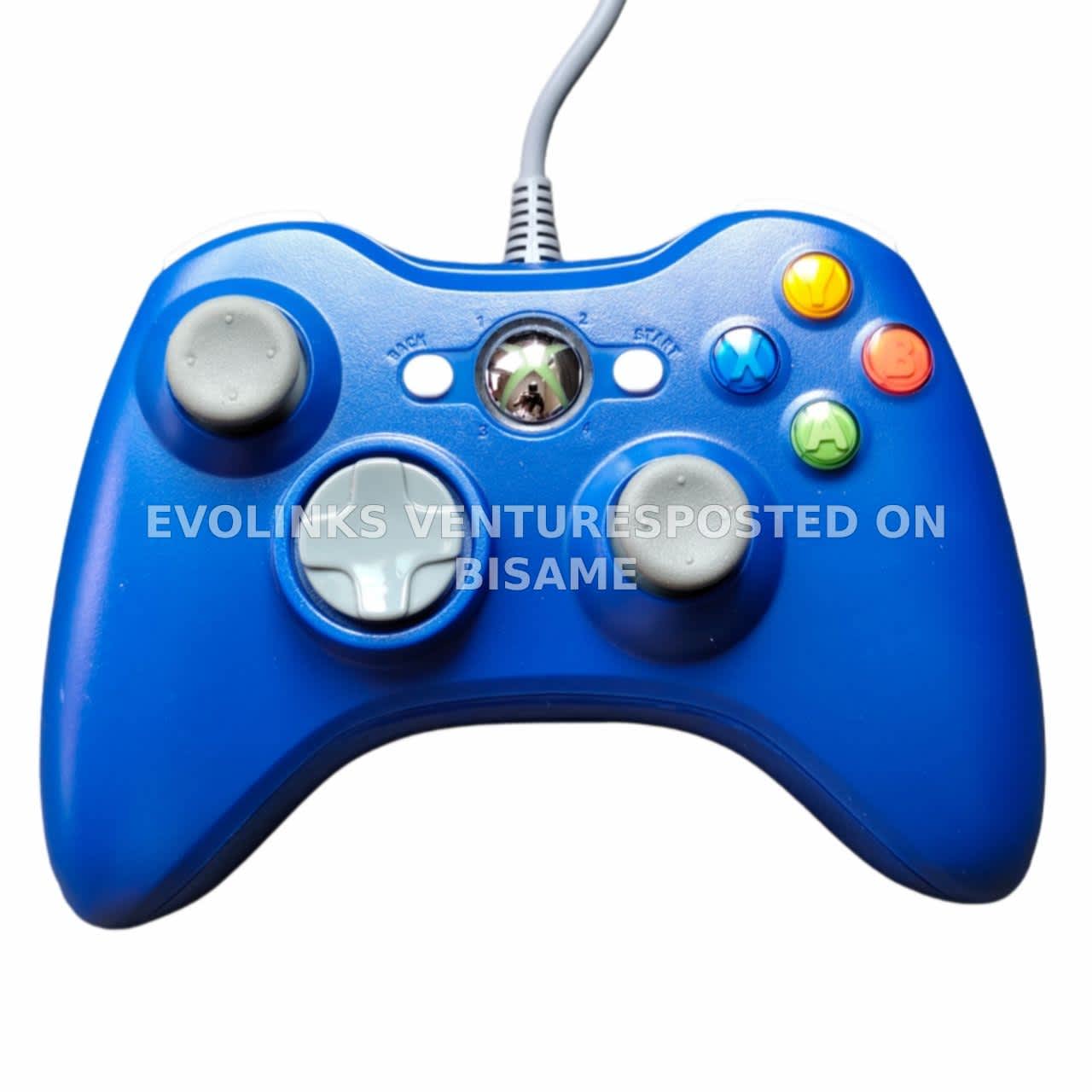 Blue Xbox 360 Wired Controller
