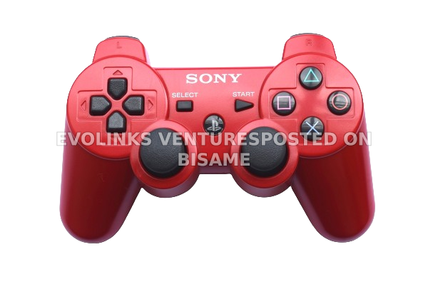 Red PS3 Wireless Controller