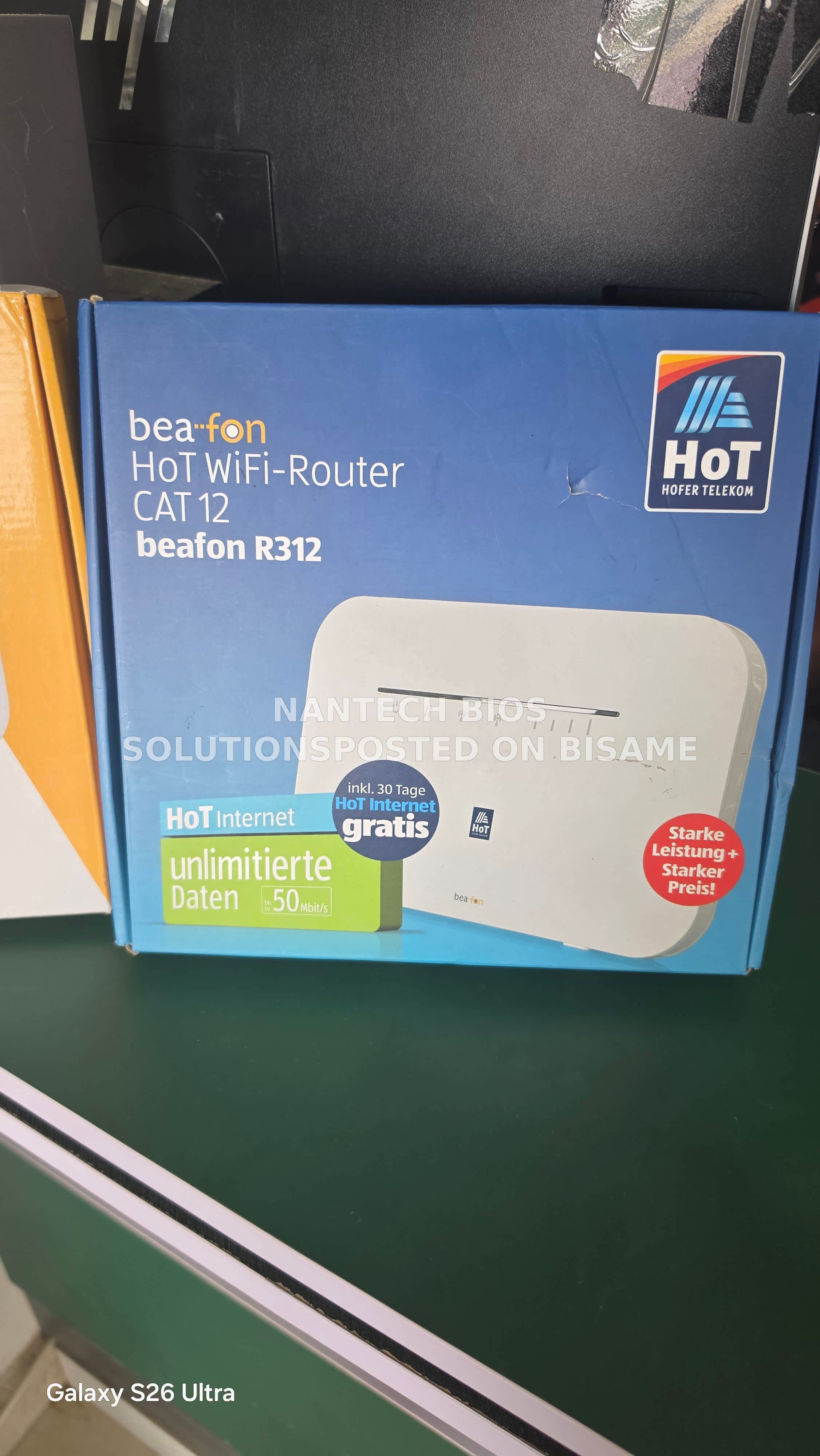Beafone WiFi 6 Smart 4G Router Cat 12