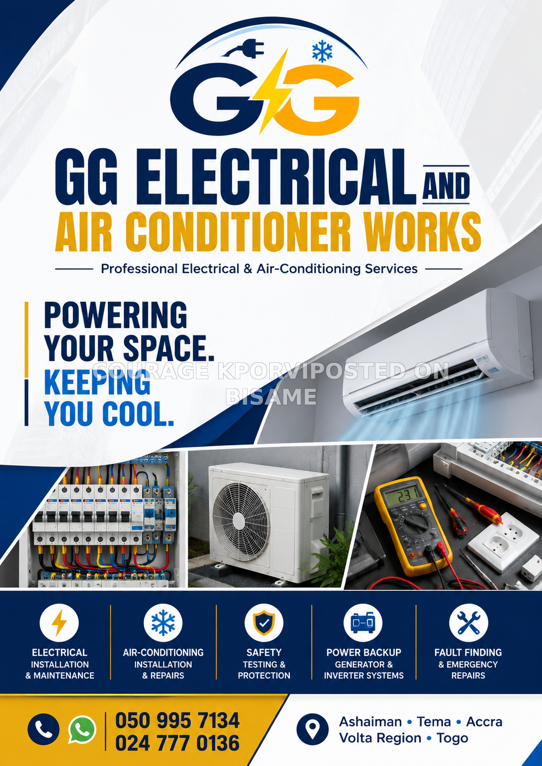 GG Electrical and Air condition works