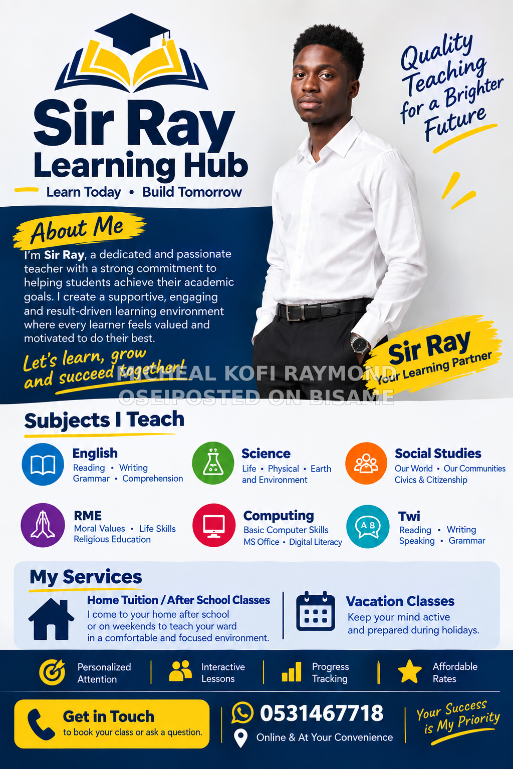 Sir Ray Learning hub