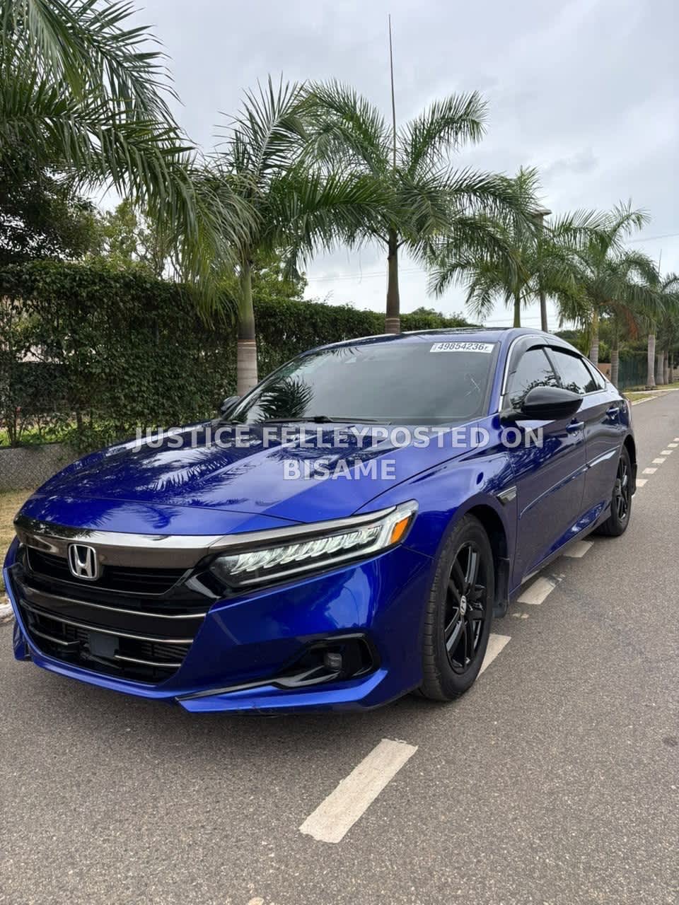 Honda Accord 2021 Foreign Used Blue 