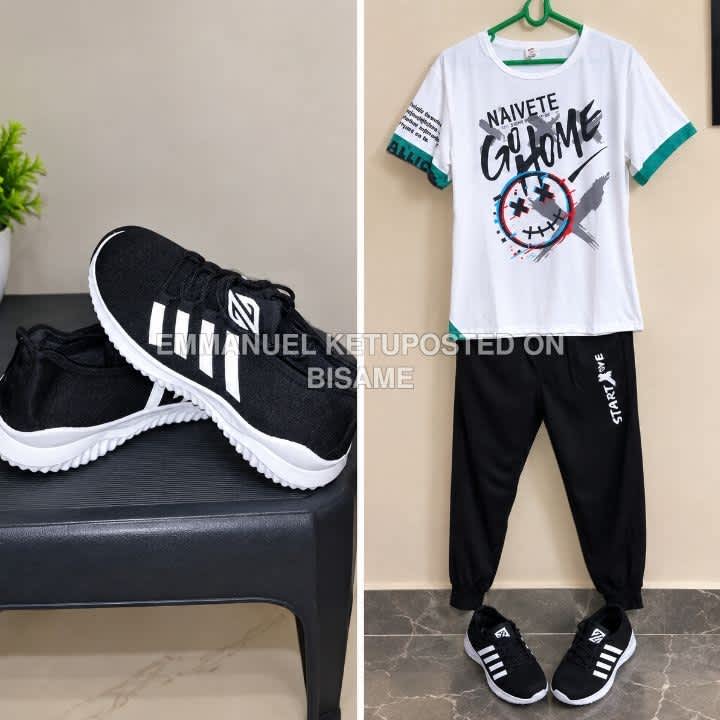 Men's casual wear plus sneakers