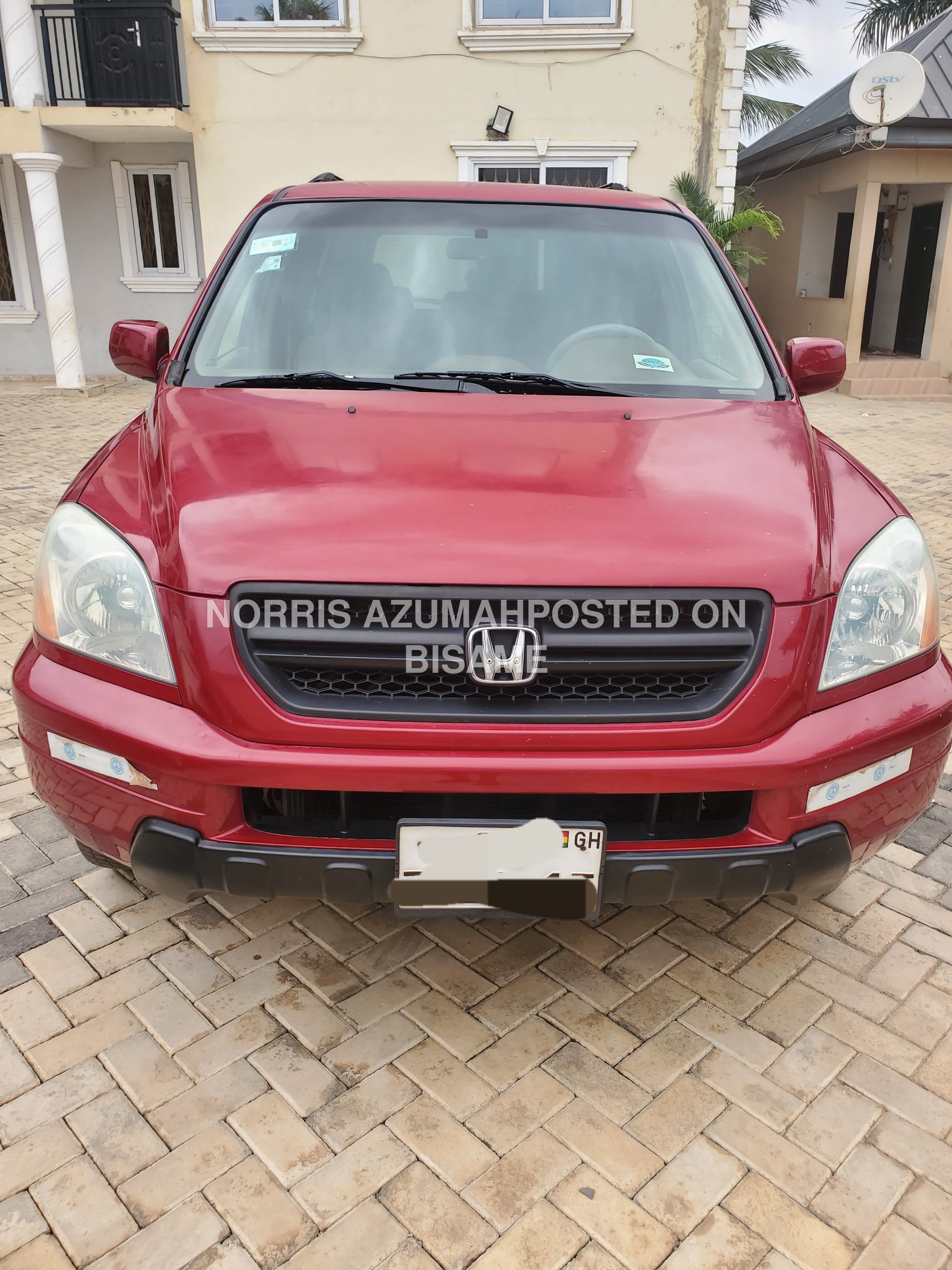 Honda Pilot 2005 Ghanaian Used Red