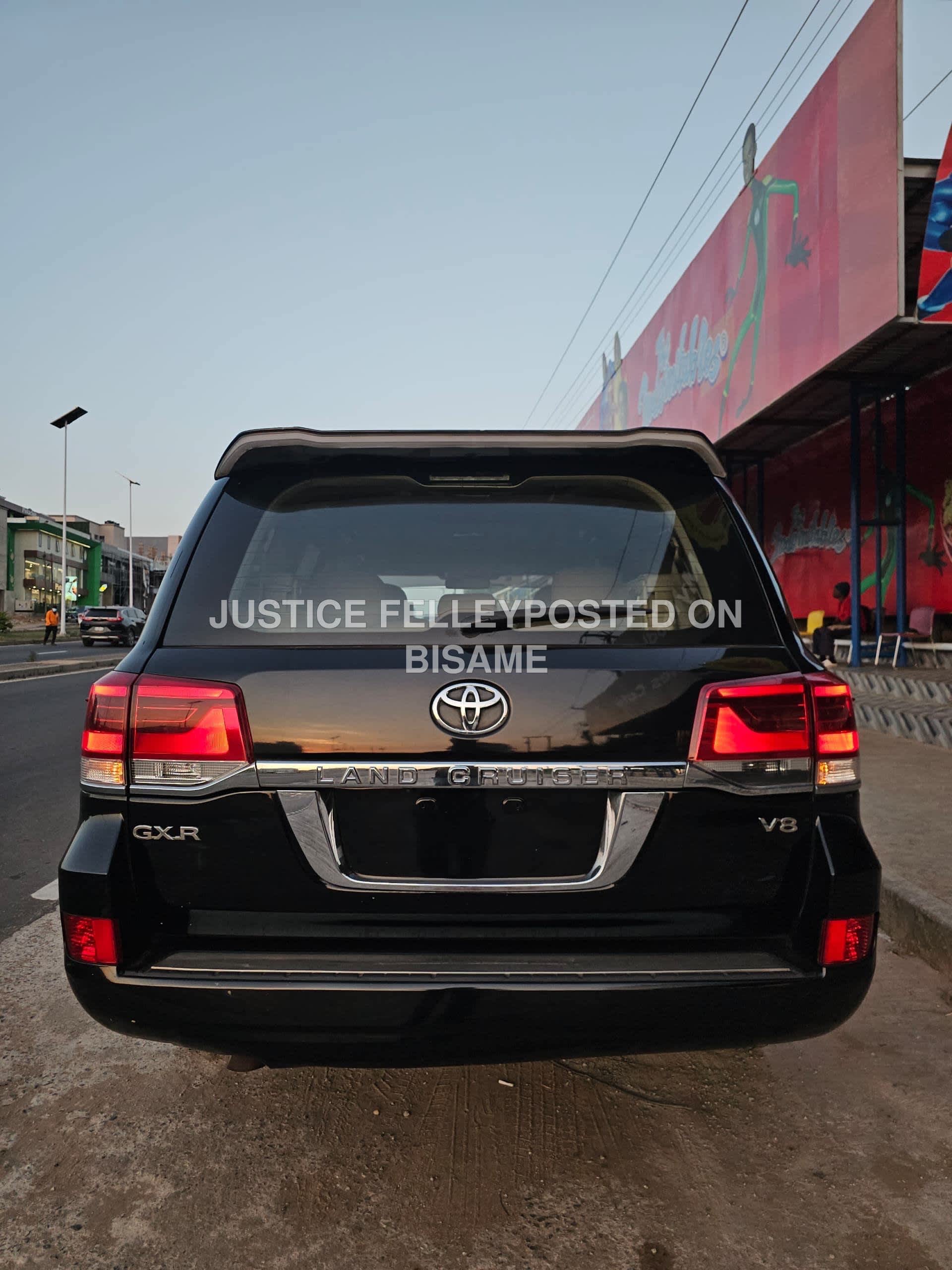 Toyota Land Cruiser 2015 Foreign Used Black 