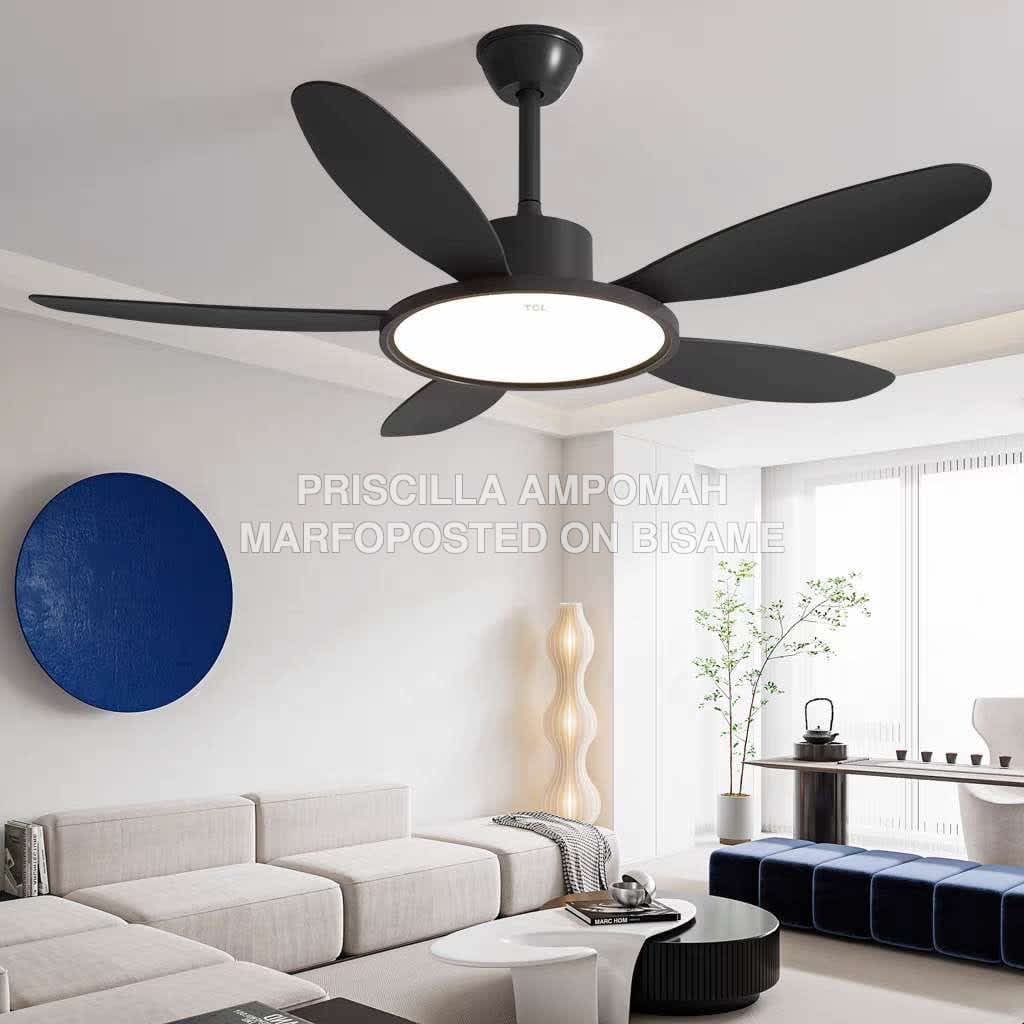 5 Blade Fan with Light & Remote Control 52 inches