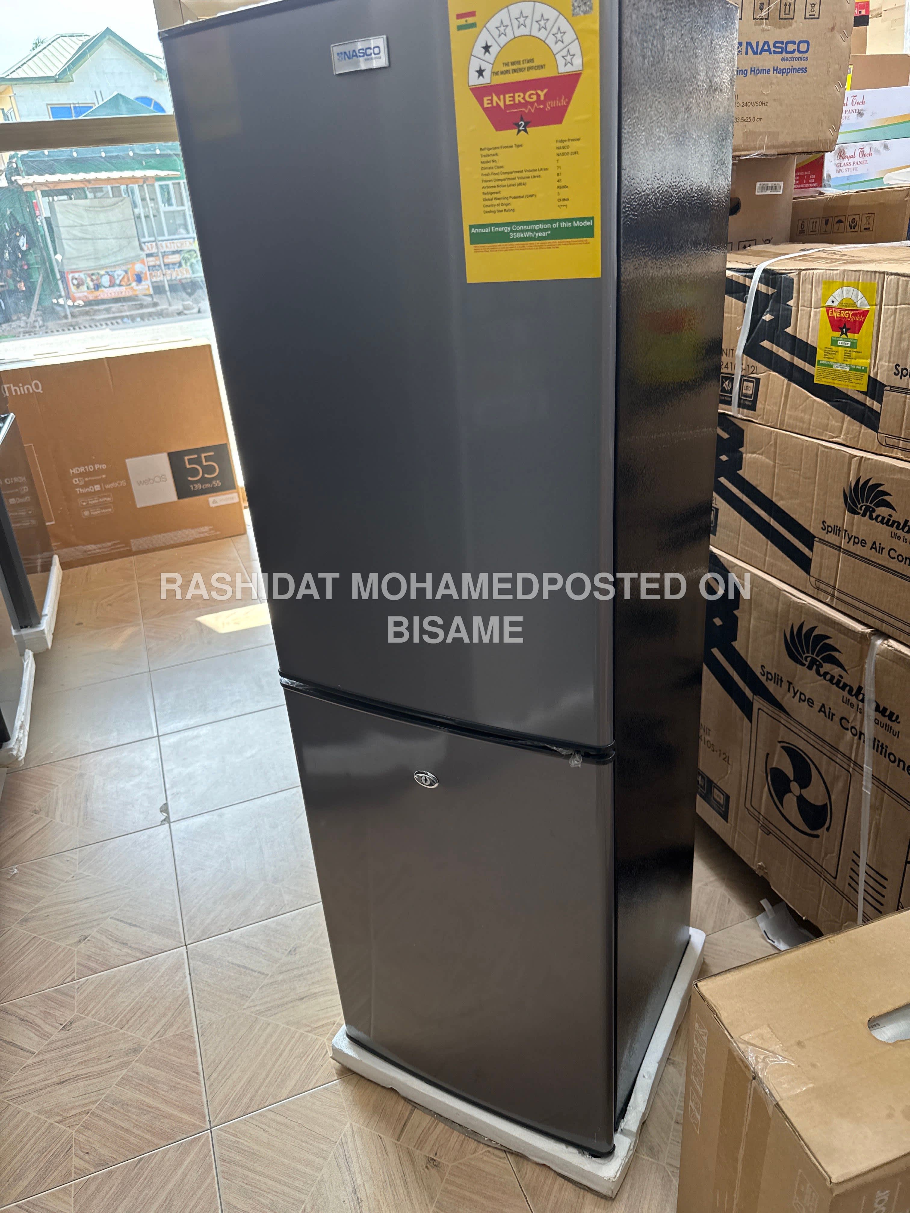NASD2-20FL Nasco Fridge 156liters