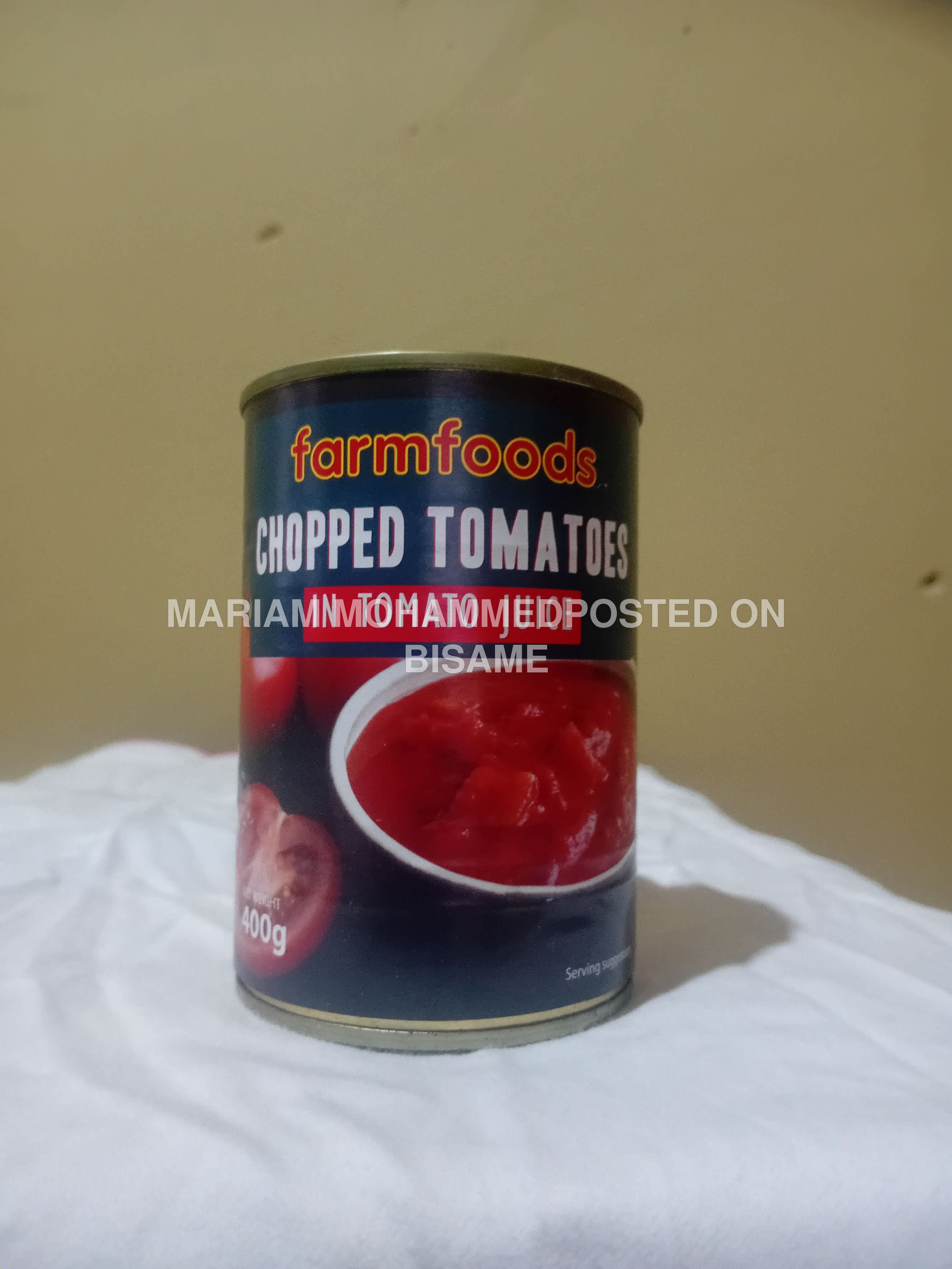 FARMFOODS UK Chopped Tomatoes
