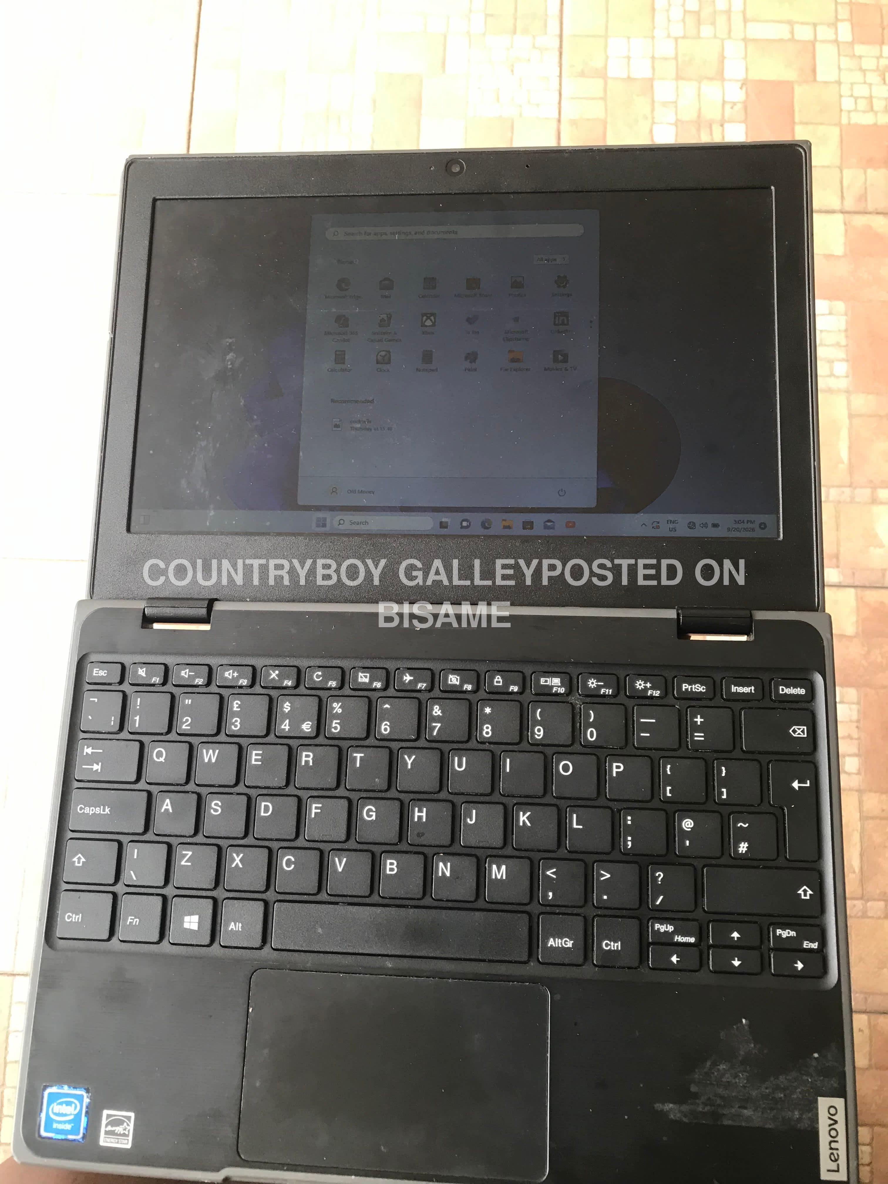 Lenovo 100e Laptop 60GB 4GB Ram Black