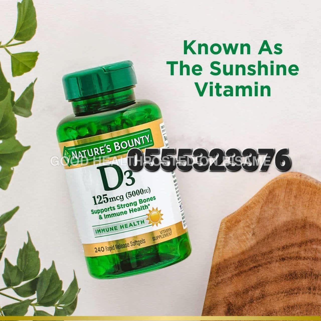 Nature's Bounty Vitamin D3 5000 IU In Ghana