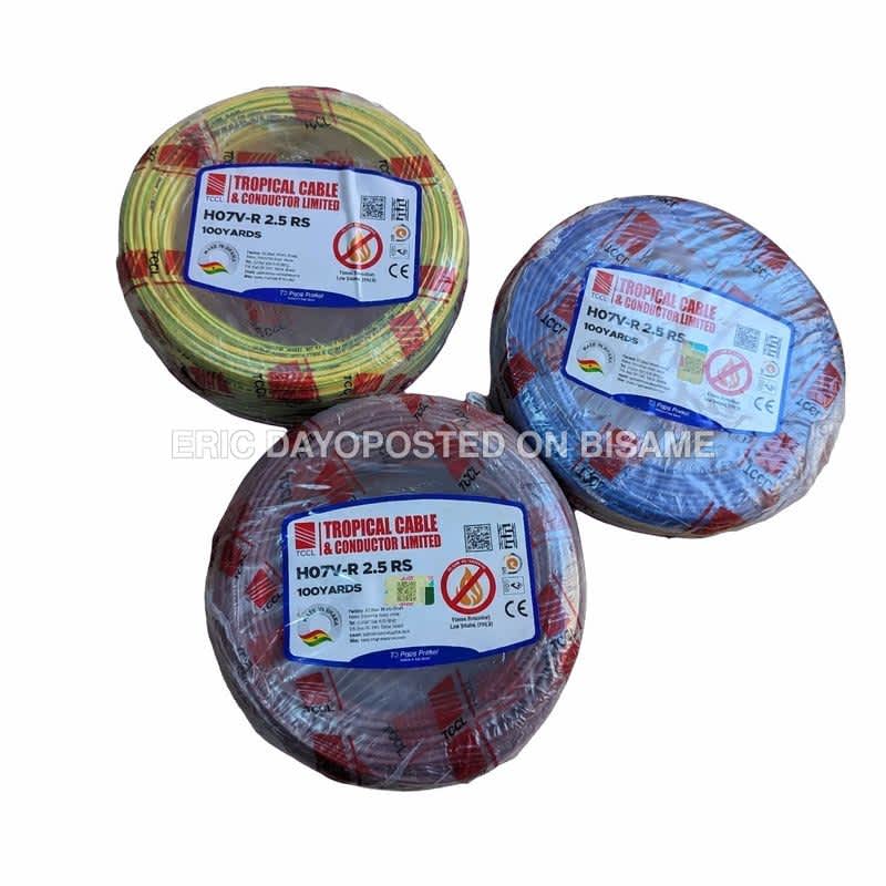Tropical Cable H07V-R 2.5 RS Electrical Cable
