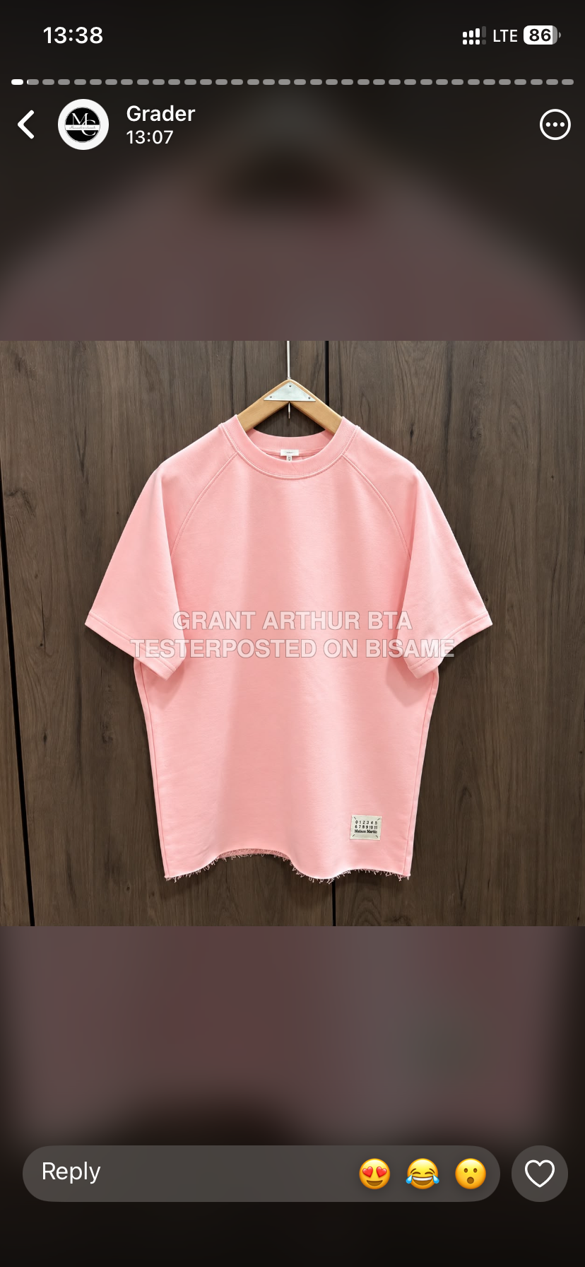320 GSM Plain Tee Tester