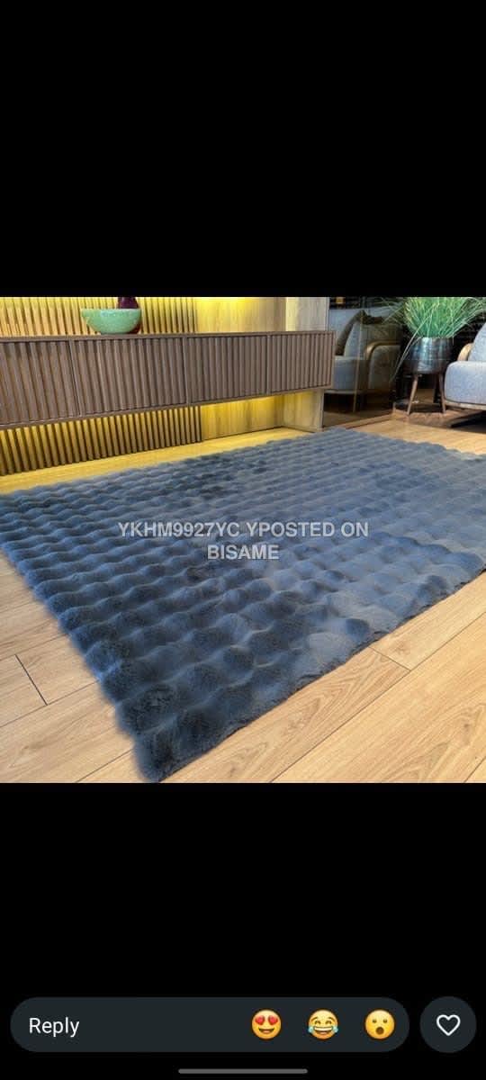 Rabbit Fur Mat