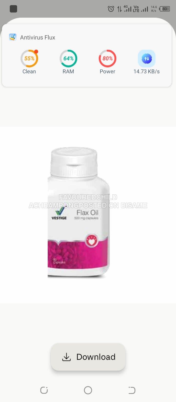 Vestige Flax oil