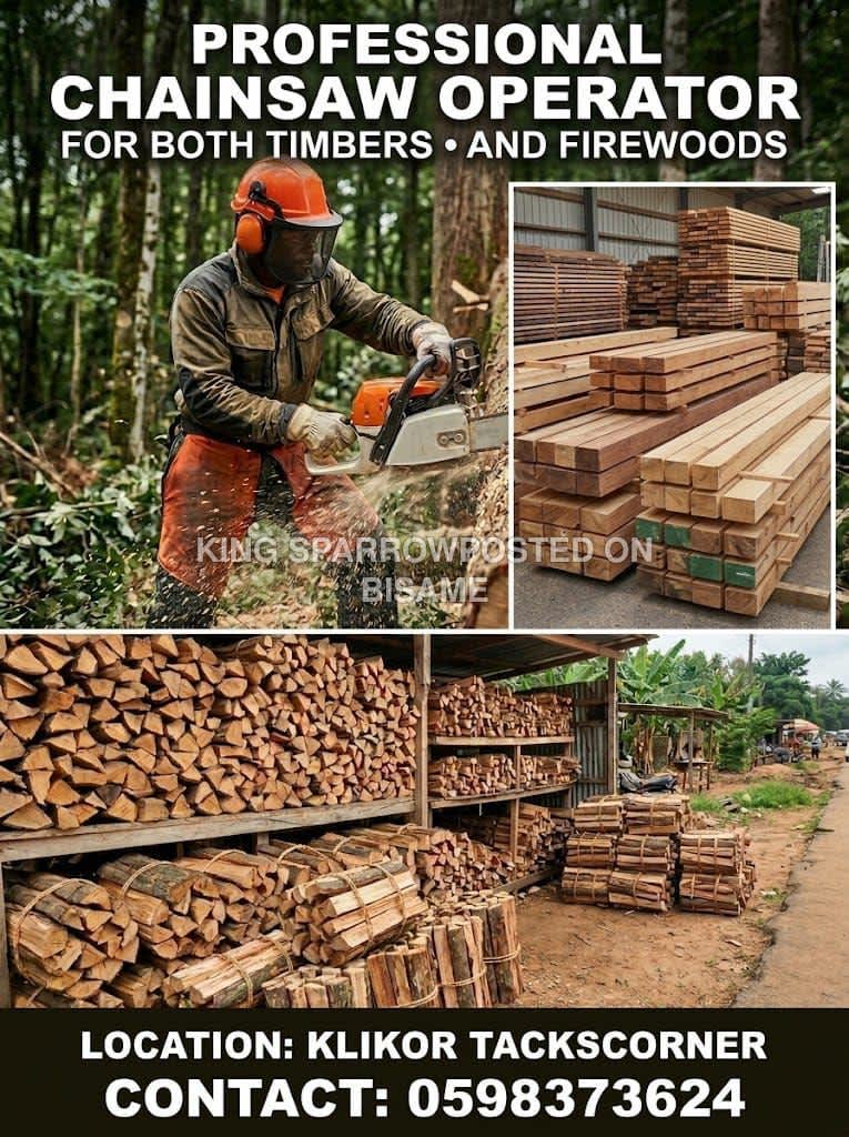 King Sparrow Chainsaw Operator