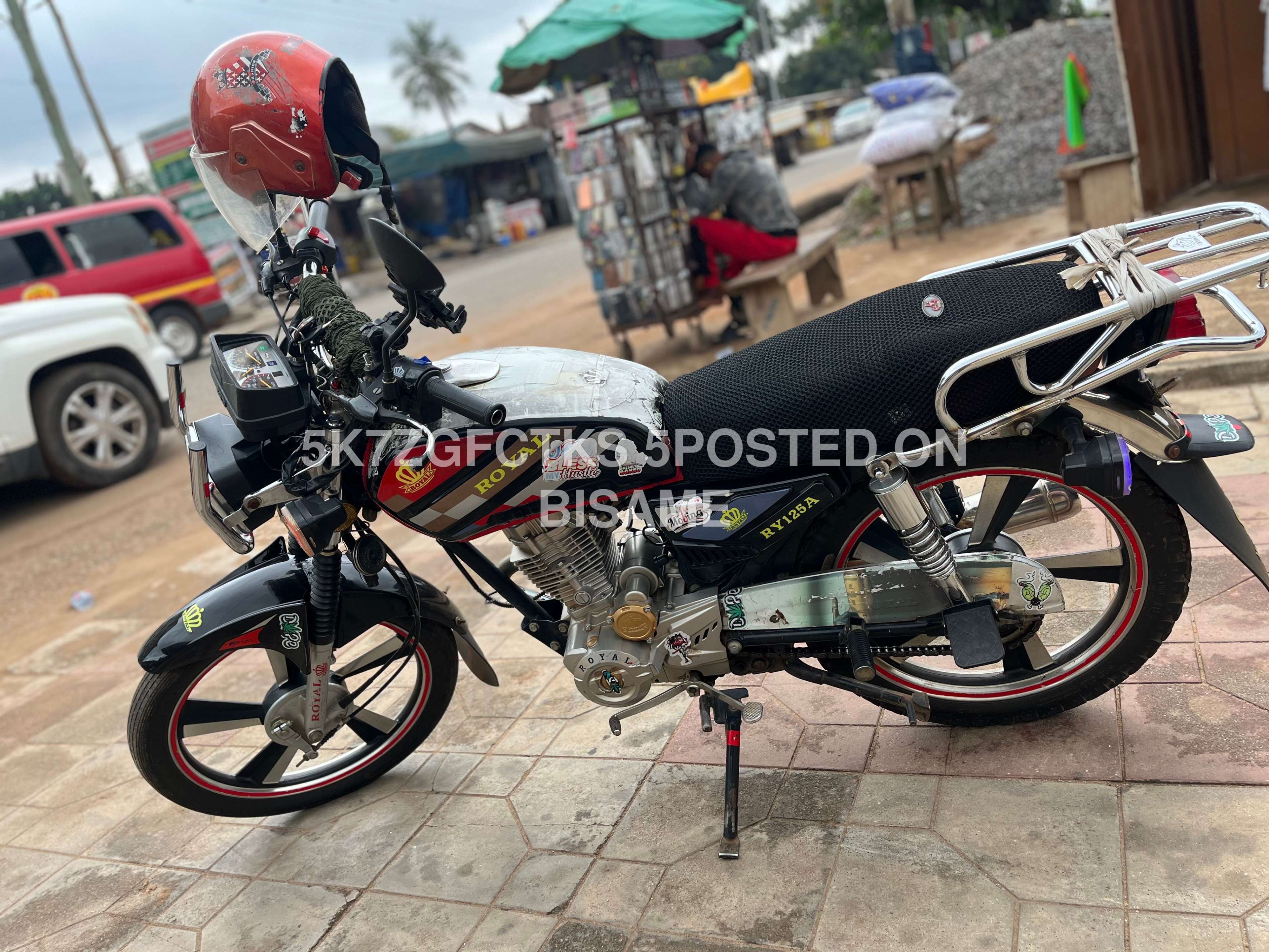 Royal 125A Motorcycle 2025 Ghanaian Used Black