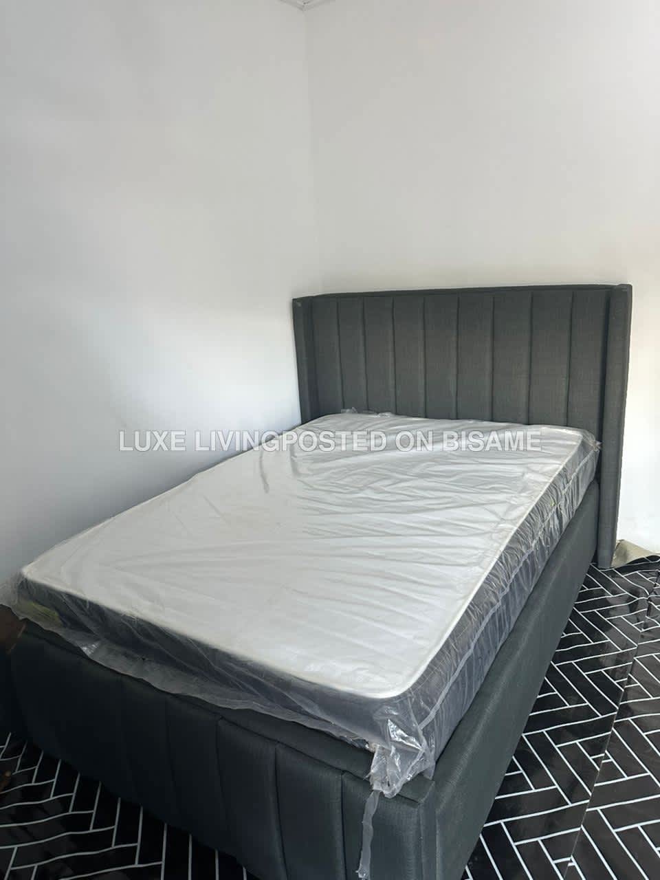 Double Bed Frame with mattress