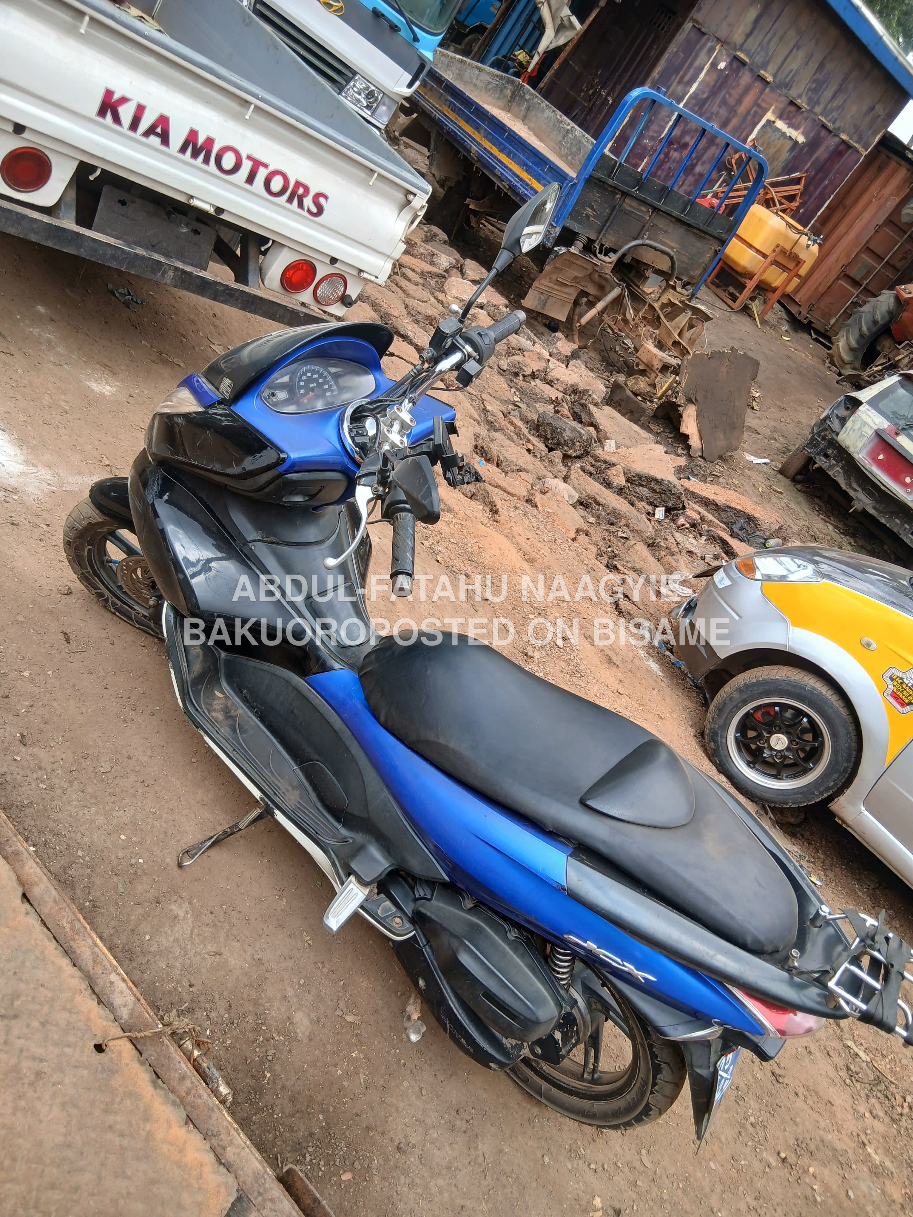 Honda PCX 125cc Motorcycle 2014 Ghanaian Used Blue