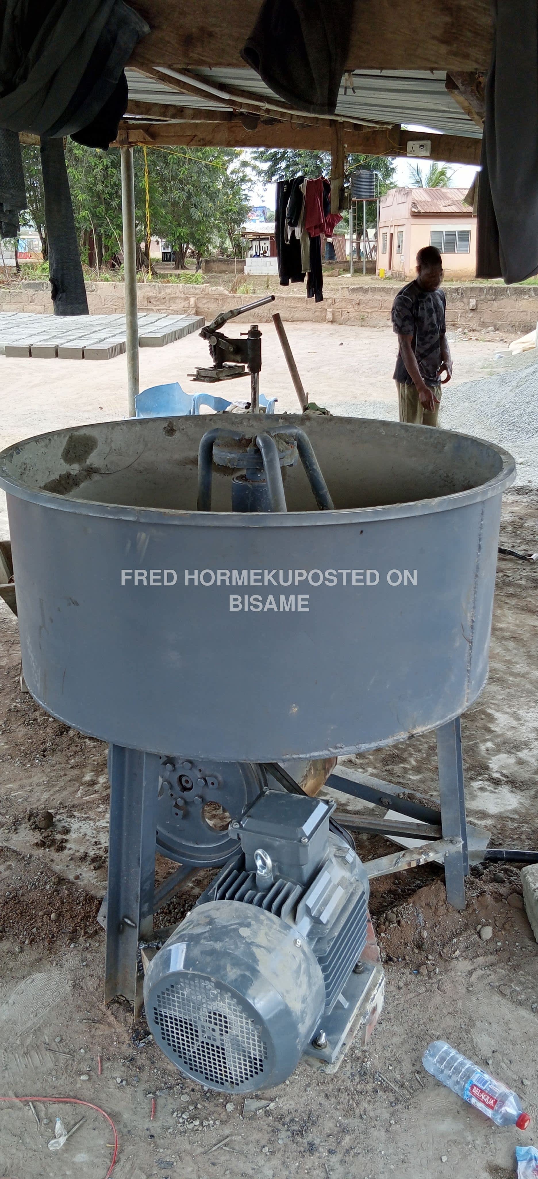 Concrete Block Mixer