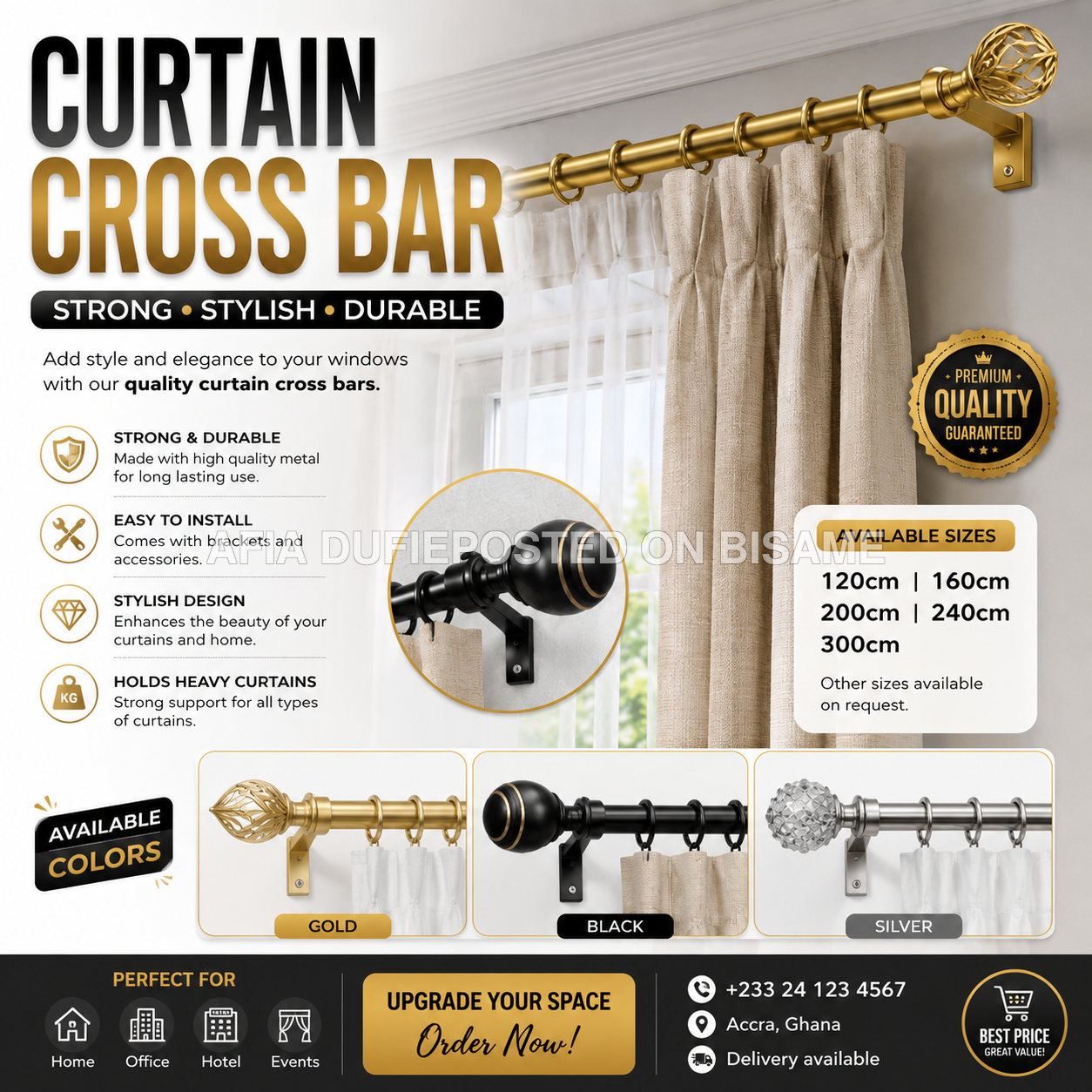 Curtains and Window Blinds