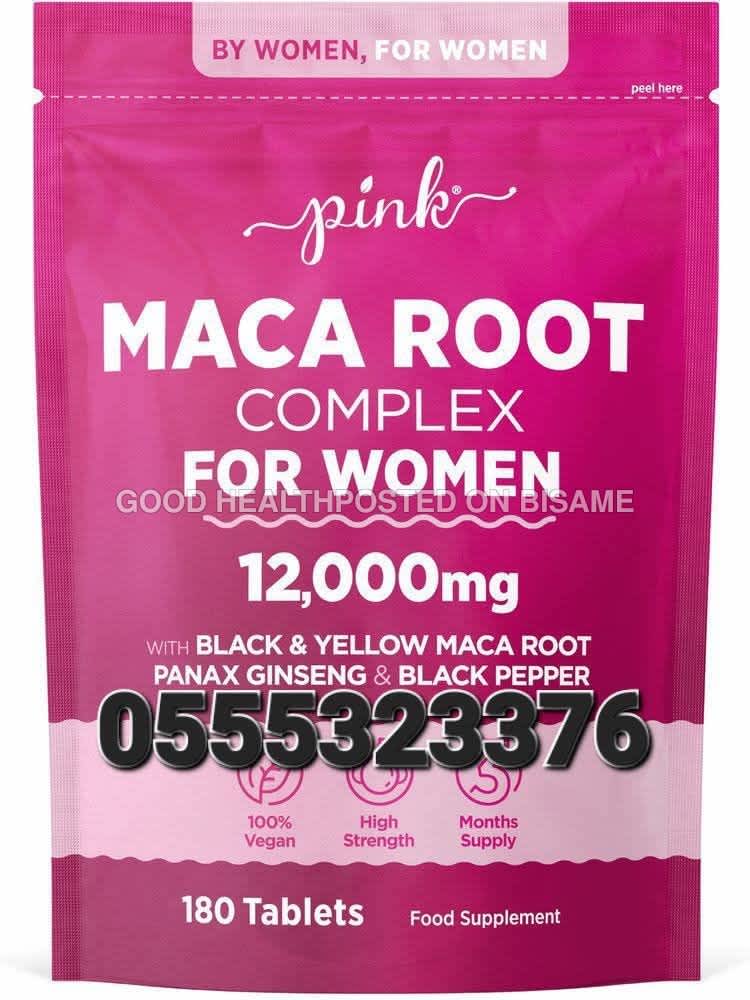 PINK Maca Root Capsules for Women In Ghana