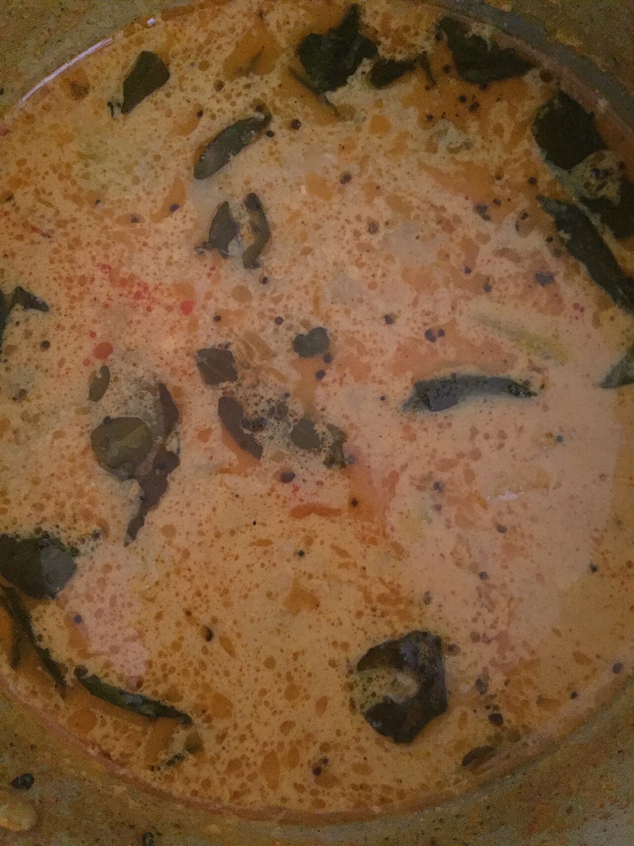 Majjige Huli (Karnataka Buttermilk and Coconut Curry with Bottle Gourd)