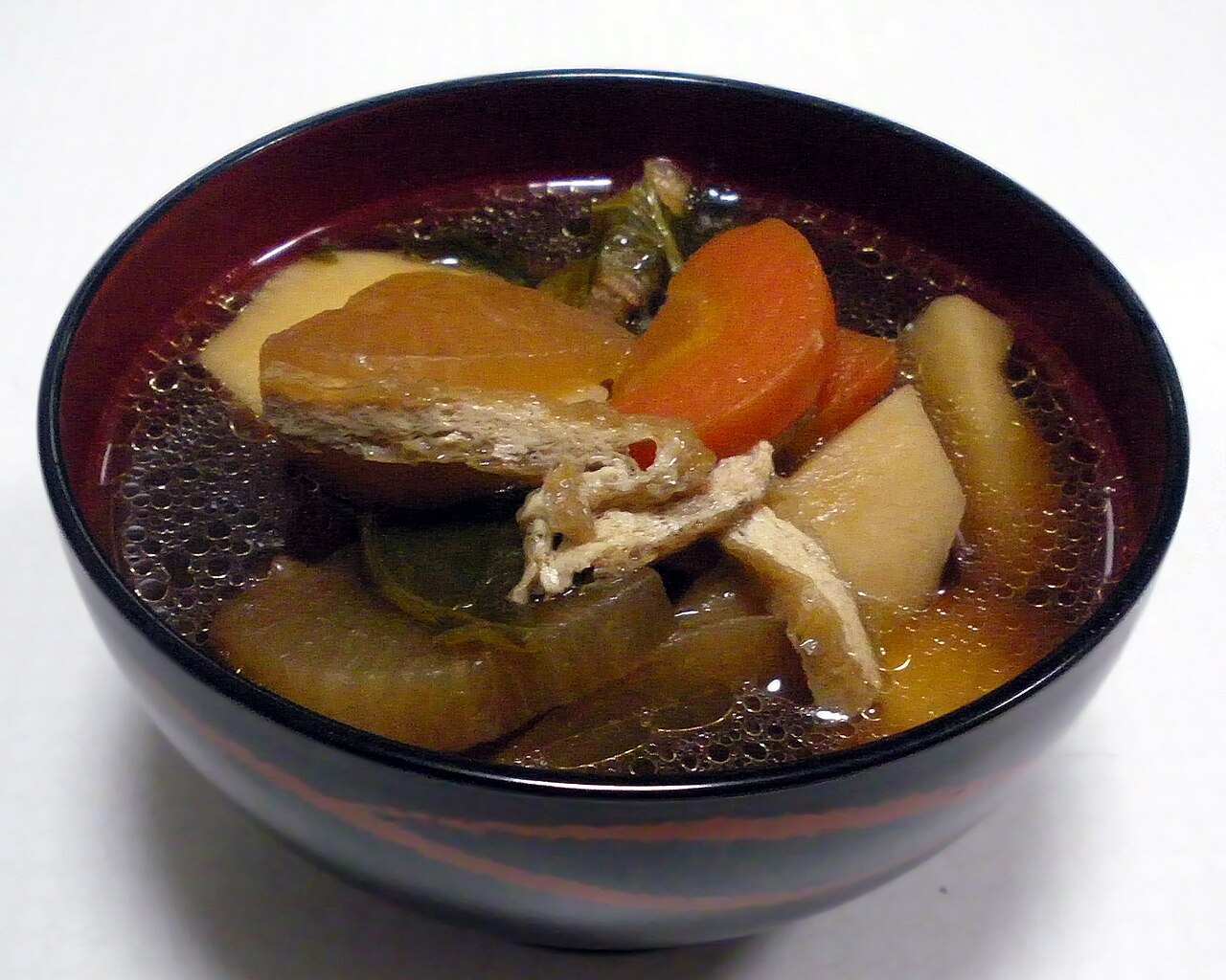 Kenchin-jiru (Japanese Temple Vegetable and Tofu Soup)