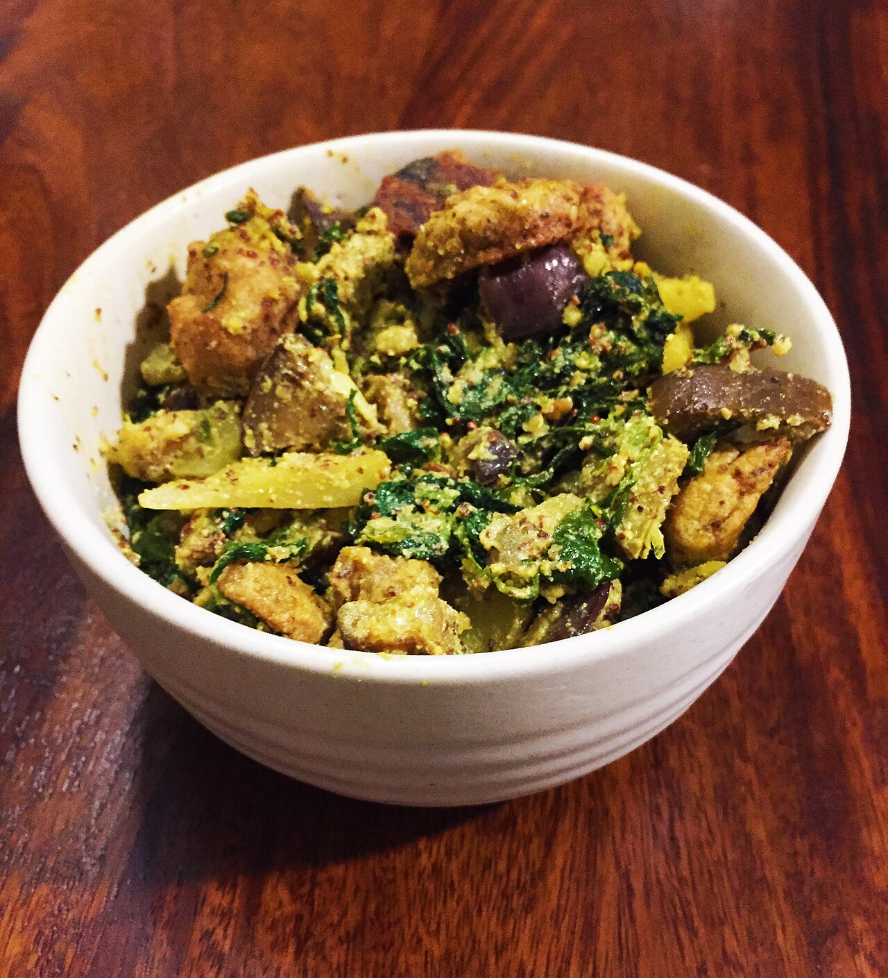 Chadachadi (Bengali Mixed Vegetables with Five Seeds)