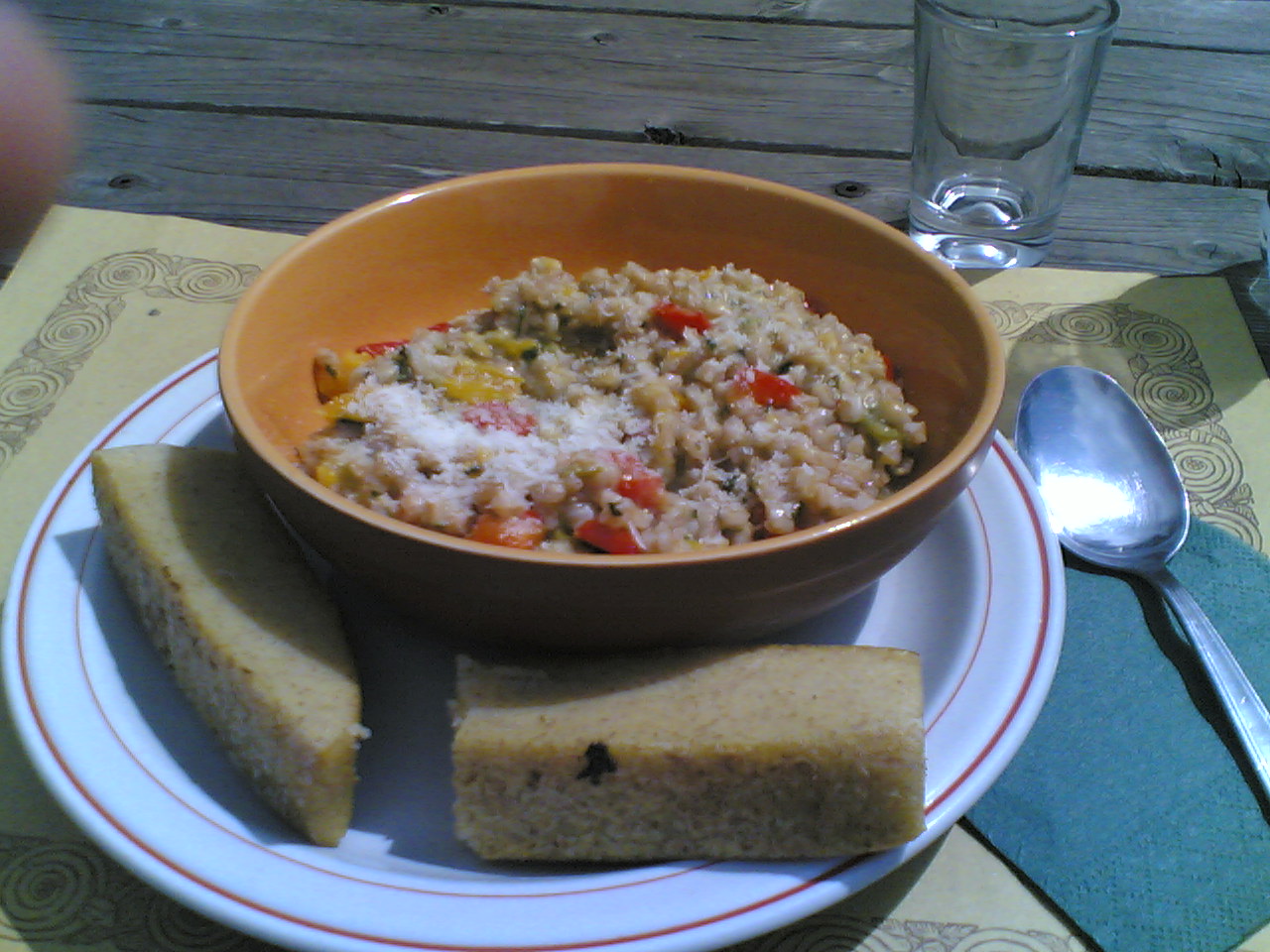 Orzotto (Barley Risotto with Mushrooms and Parmesan)