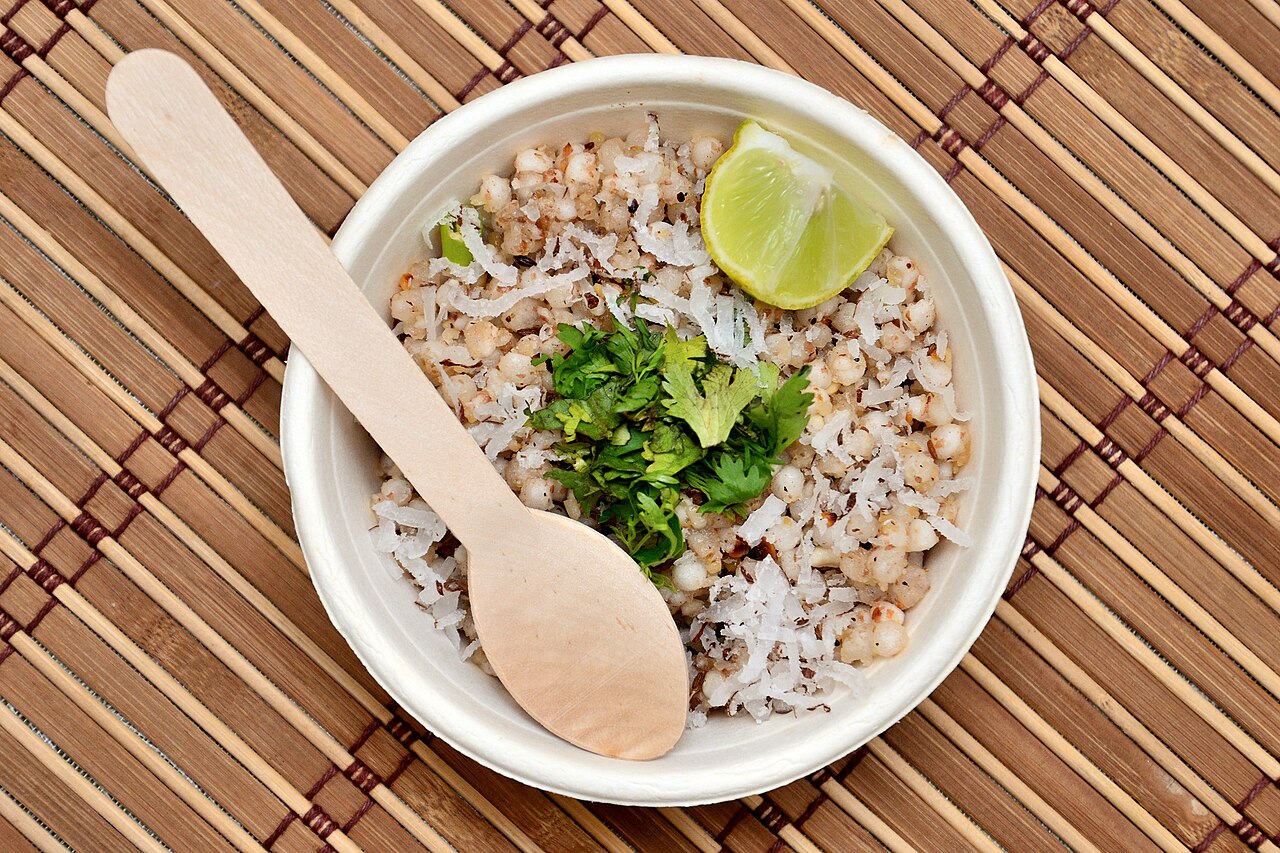 Sabudana Khichdi (Sago Pearls with Peanuts and Potato)