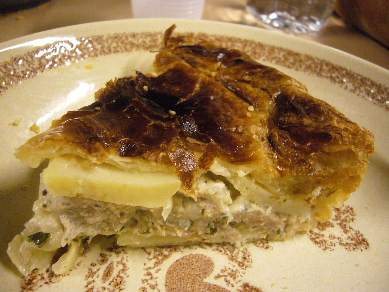 Pâté aux Pommes de Terre (Central French Potato and Crème Fraîche Pie)