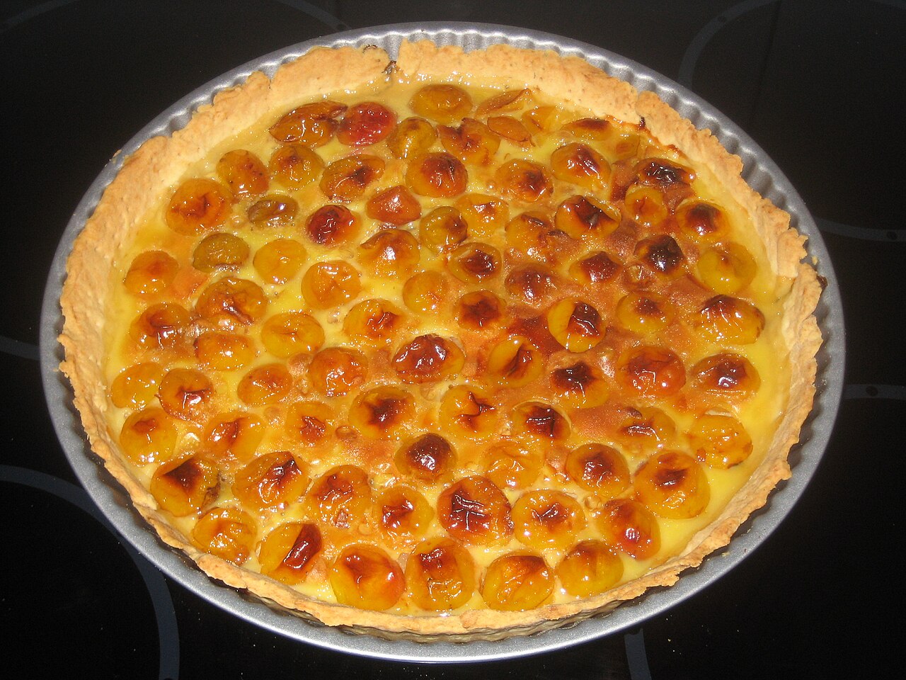 Tarte aux Mirabelles (Lorraine Mirabelle Plum Tart)
