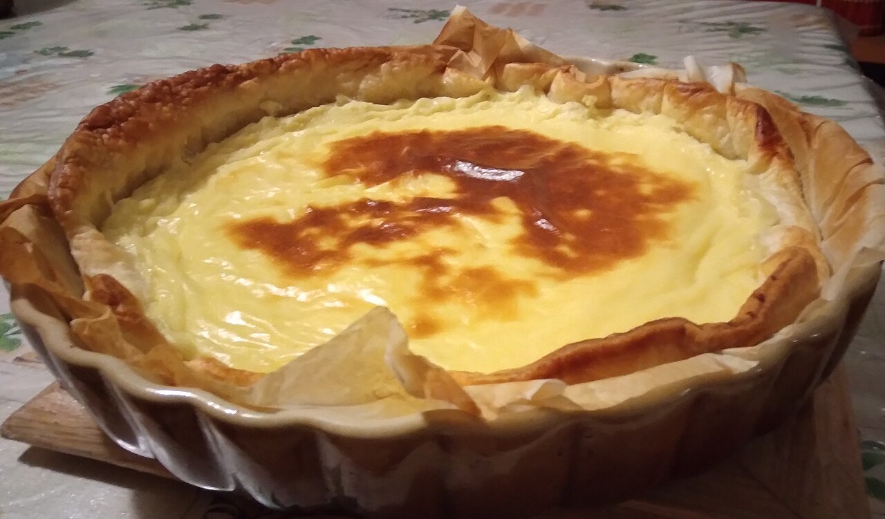 Tarte à l'Badrée (Picardy Custard Tart)