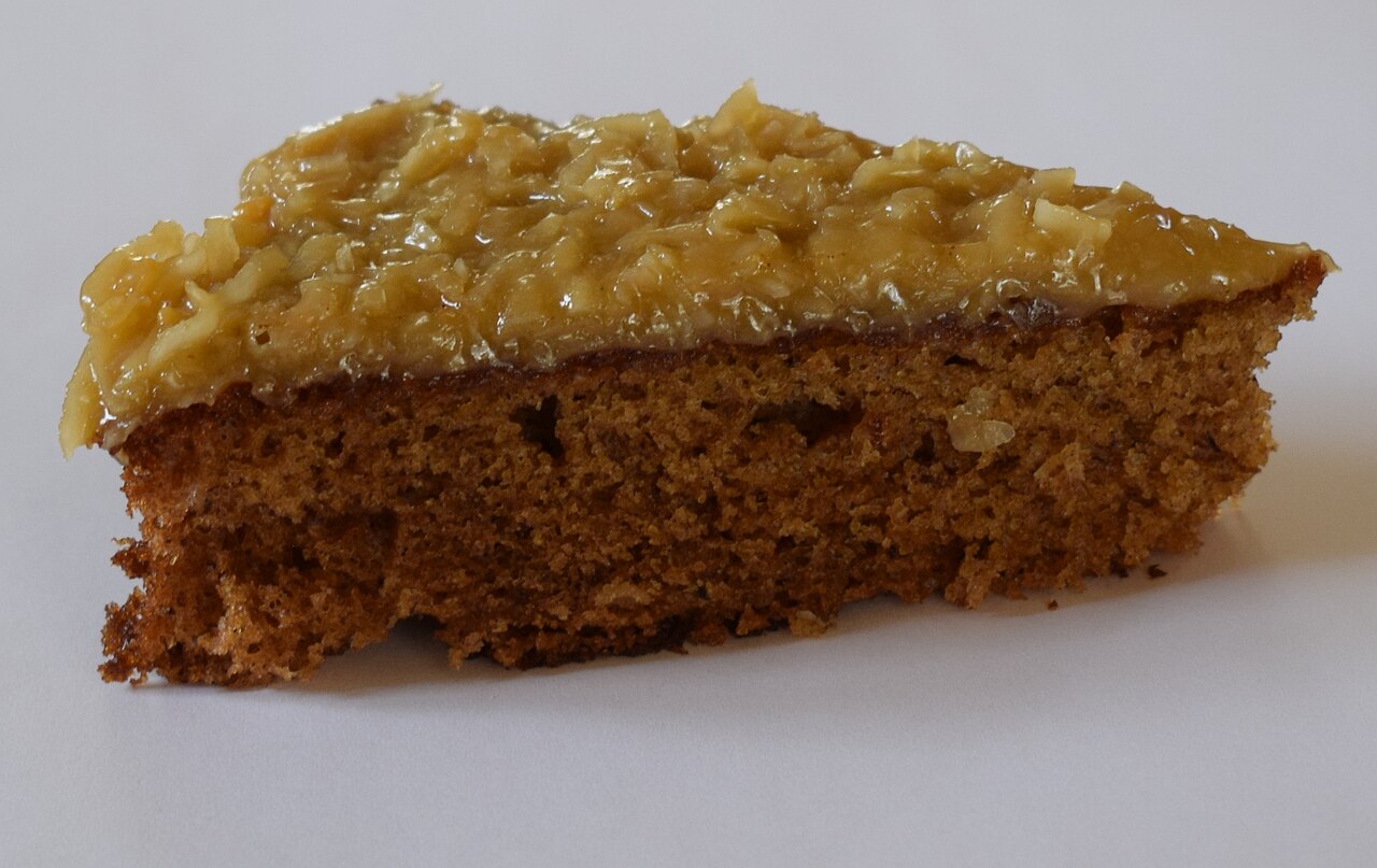 Queen Elizabeth Cake (Date Cake with Broiled Coconut Topping)